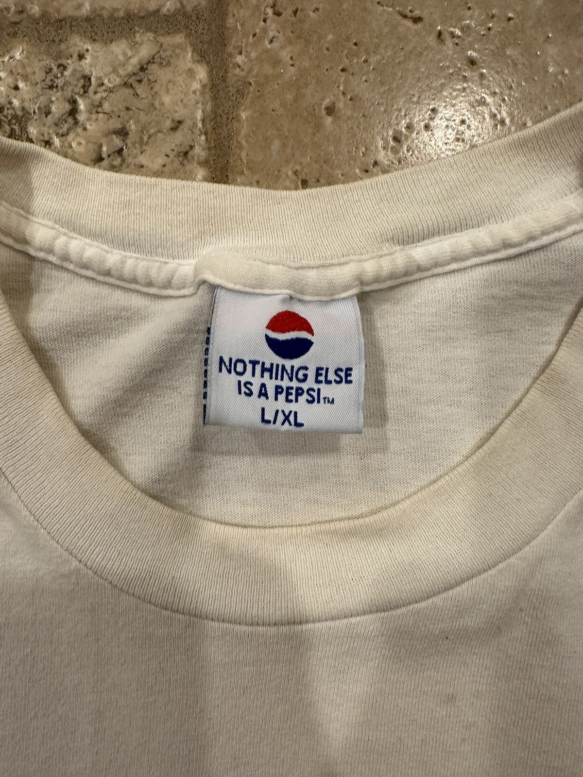 Pepsi × Vintage Vintage Pepsi White Logo Short Sleeve T-Shirt Size US XL / EU 56 / 4 - 7 Thumbnail