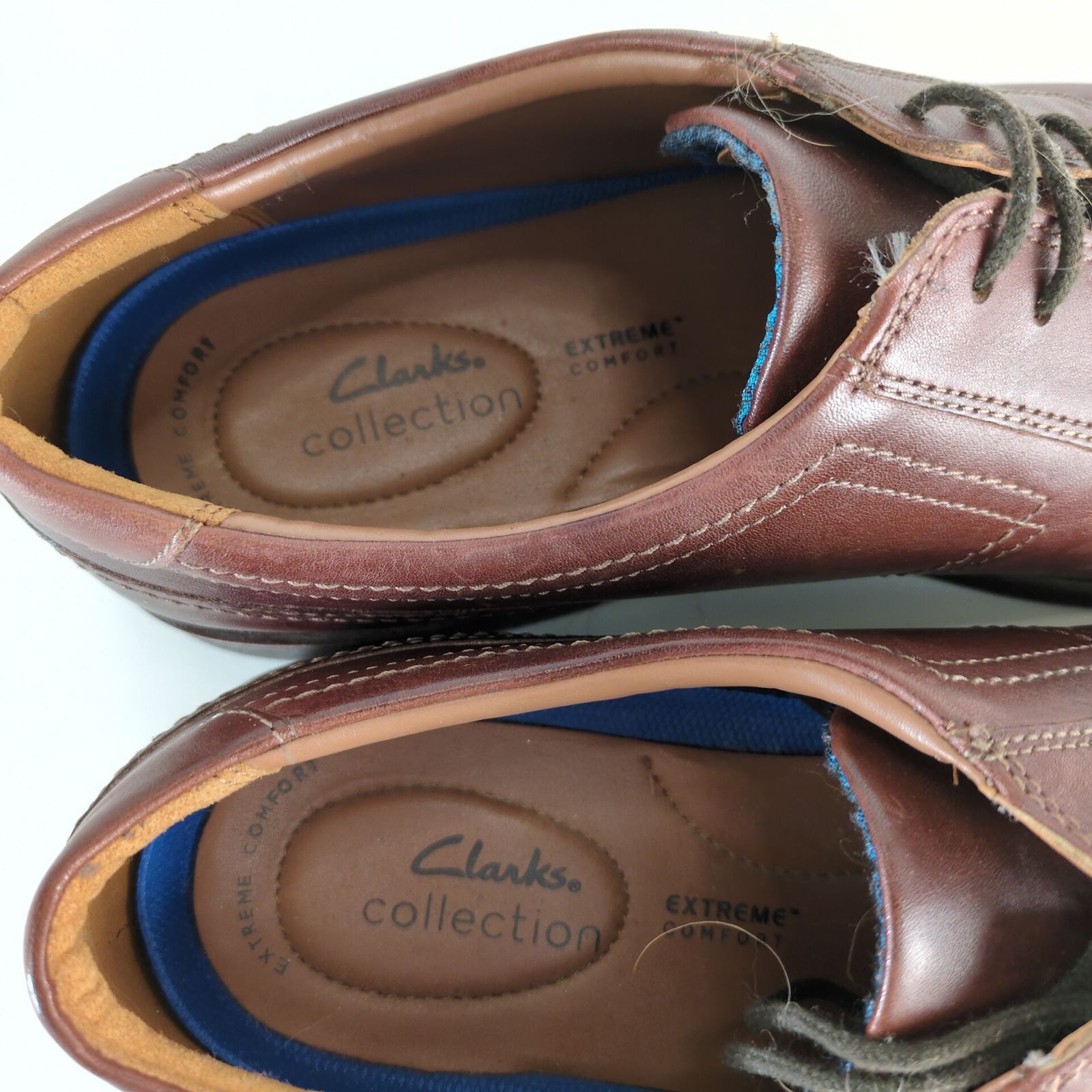 Clarks Clarks Collection Malwood Low Oxford Men's 13M Brown Leather Size US 13 / EU 46 - 8 Thumbnail