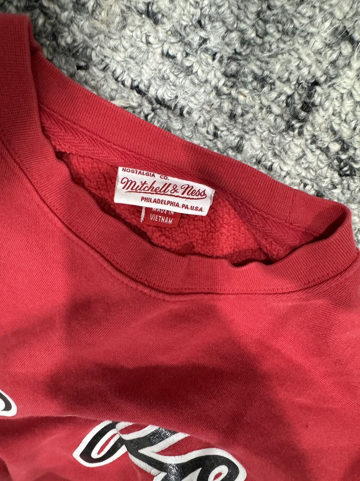 Mitchell & Ness × NBA Vintage Chicago Bulls Crewneck Size US M / EU 48-50 / 2 - 3 Thumbnail