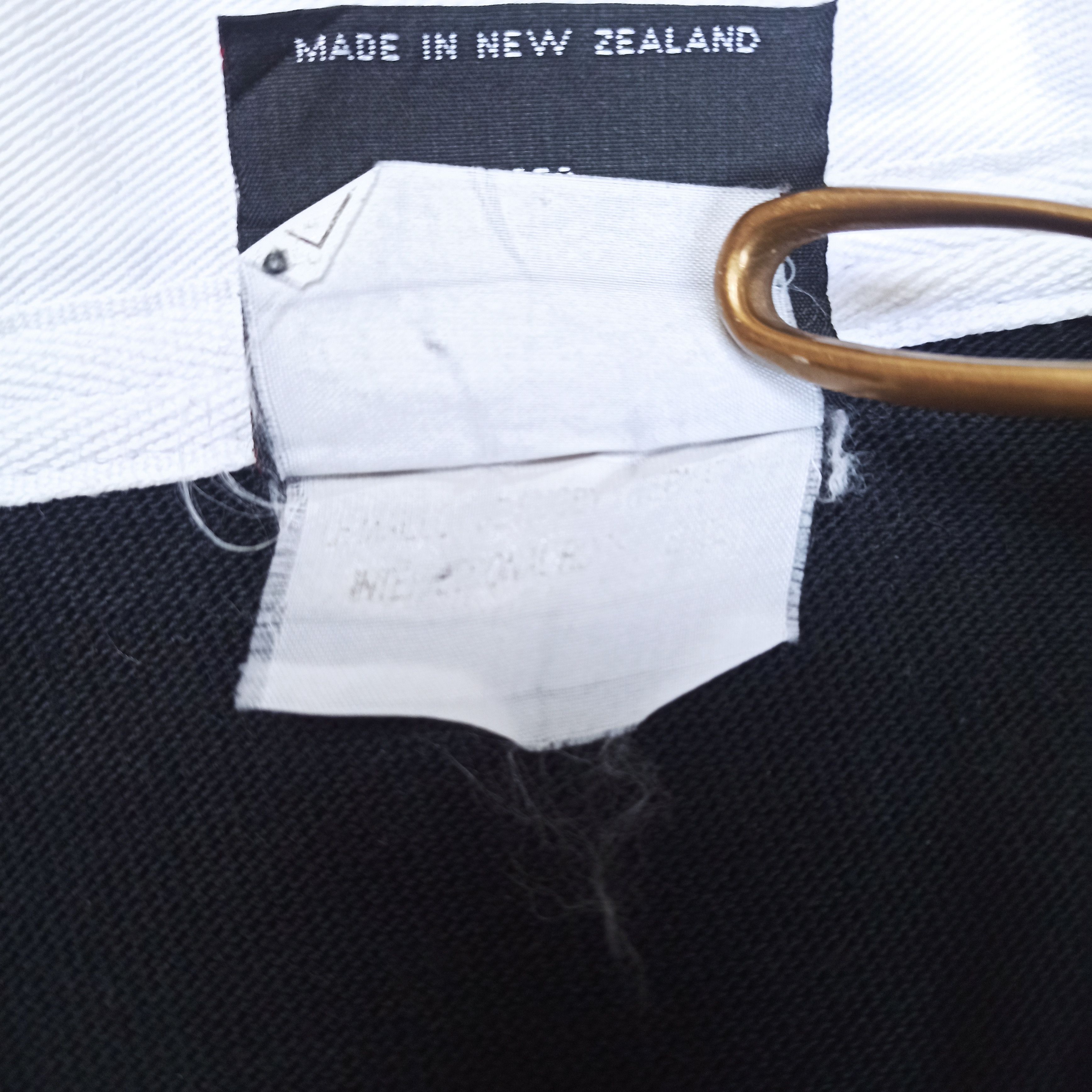 Canterbury of New Zealand Vintage Polo's Rugby Canterbury All Balack of New Zealand Size US M / EU 48-50 / 2 - 8 Thumbnail