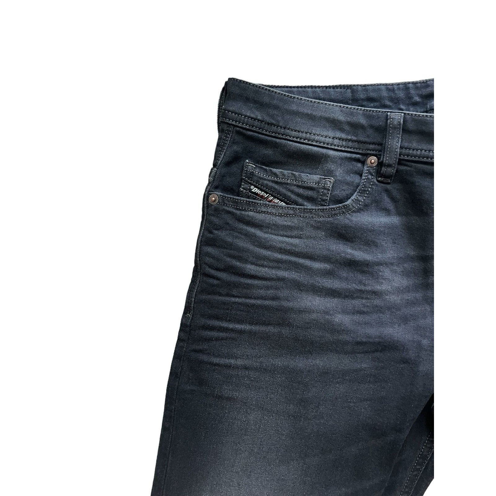 Diesel Diesel Mens Safado Straight Fit Jeans Black $195 Size 34/32 Size US 34 / EU 50 - 6 Thumbnail