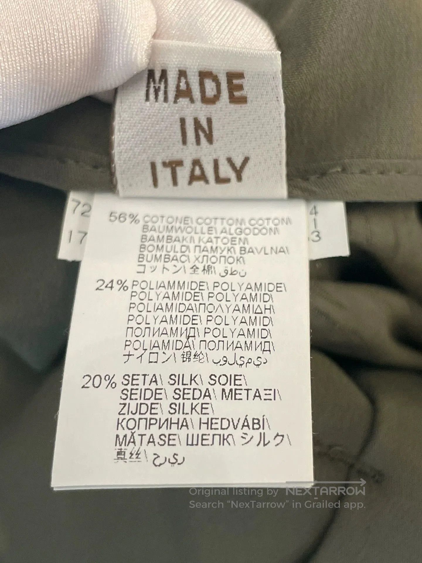 Brunello Cucinelli brunello cucinelli green cotton long pants. Size US 38 / EU 54 - 6 Thumbnail
