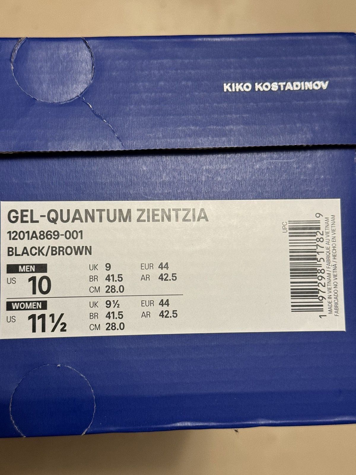Asics × Kiko Kostadinov Gel Quantum Zientzia Size US 10 / EU 43 - 7 Thumbnail