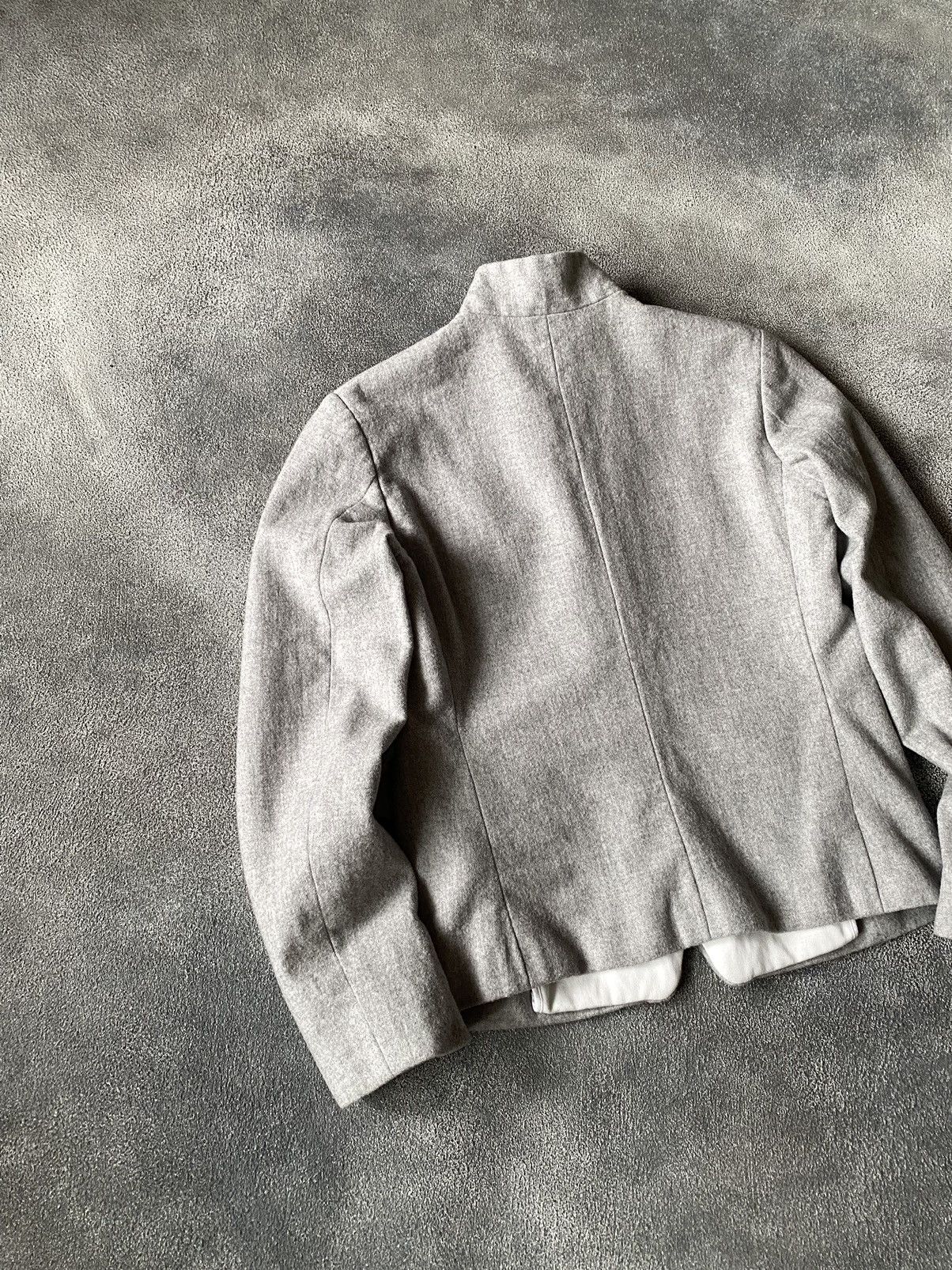 Jil Sander × Raf Simons × Vintage 2000`s Jil Sander By Raf Simons Wool Tailored Blazer Jacket Size XS / US 0-2 / IT 36-38 - 6 Thumbnail