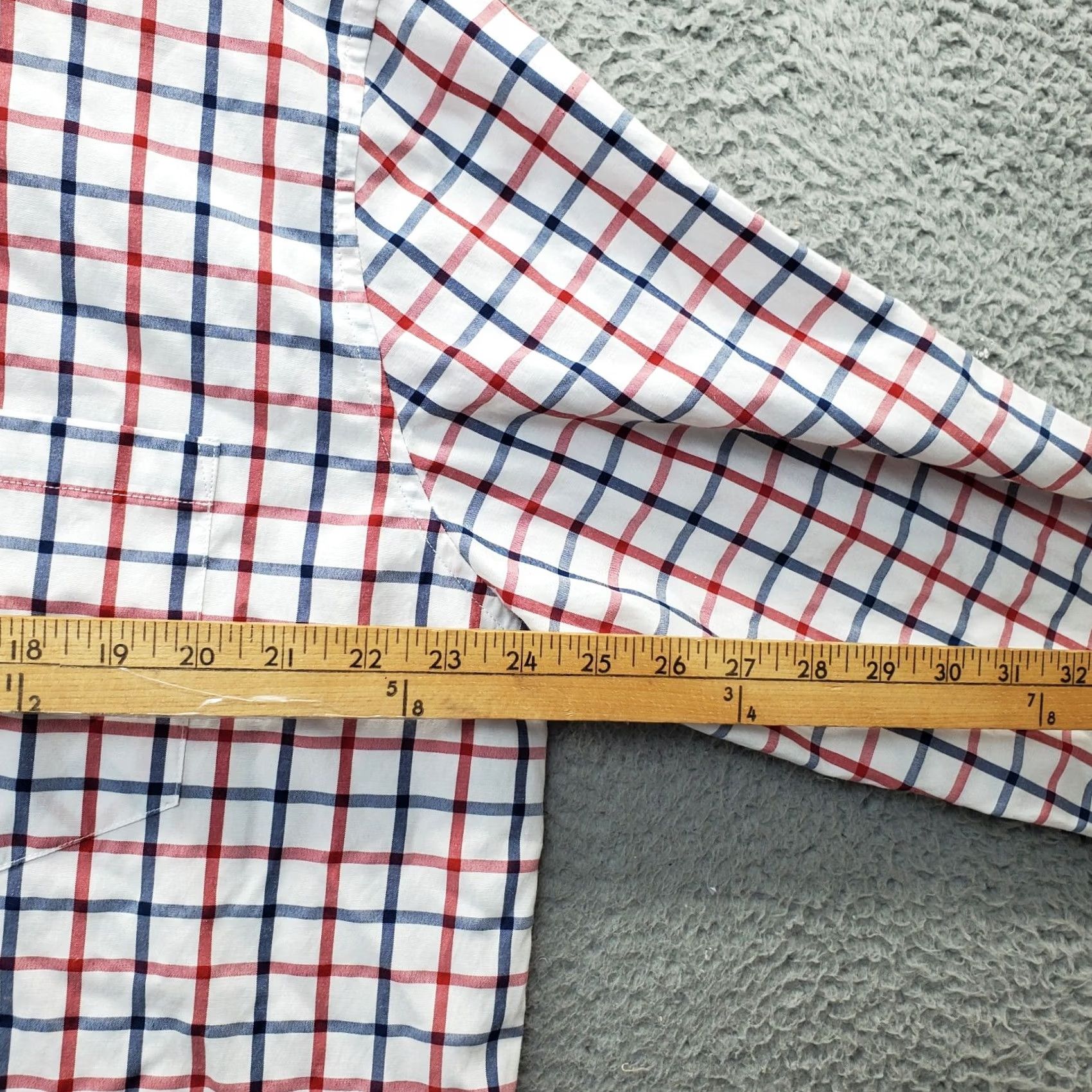 Vintage Classic Collection Shirt Mens XL Multi Checkered Regular Button-Up Collared Shirt Size US XL / EU 56 / 4 - 4 Thumbnail