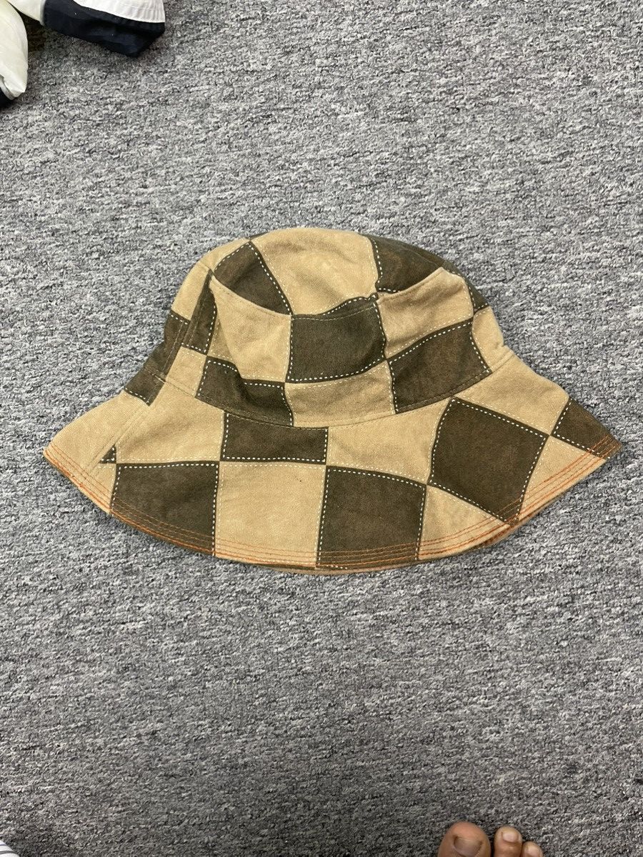 Japanese Brand × Vintage Vintage Japanese Brand Patchwork Bucket Hat Size ONE SIZE - 5 Thumbnail