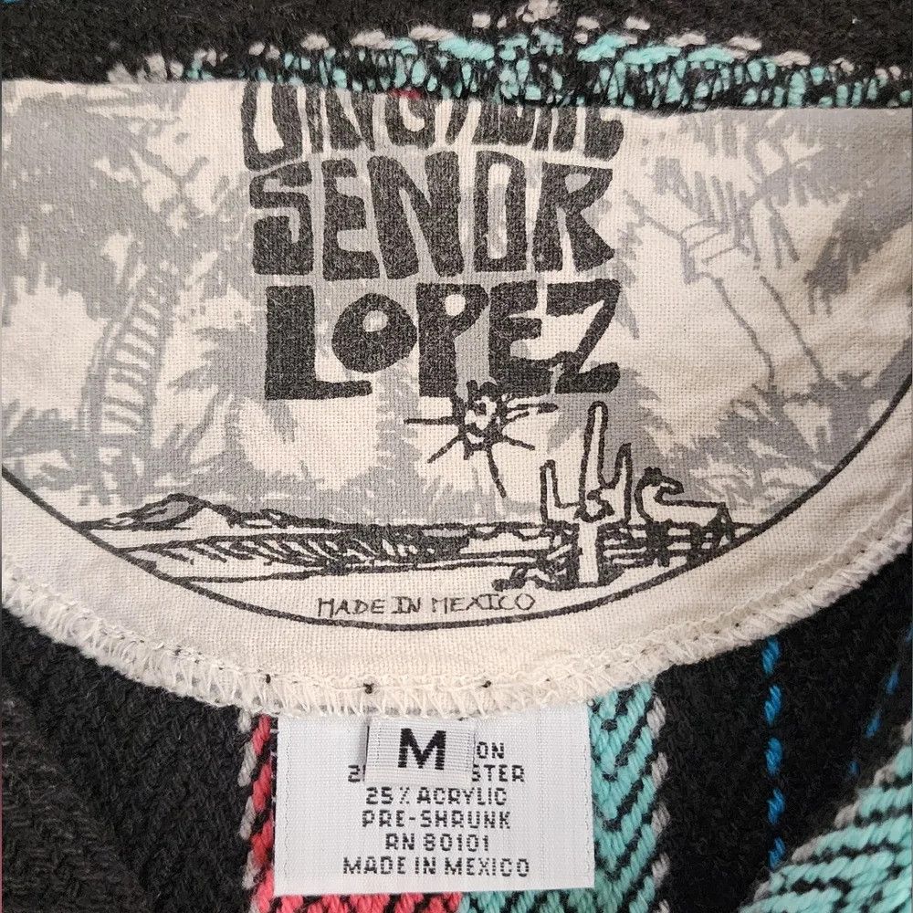 Other Original Senor Lopez Baja Pullover Hoodie Multicolor Strip Size M / US 6-8 / IT 42-44 - 3 Thumbnail
