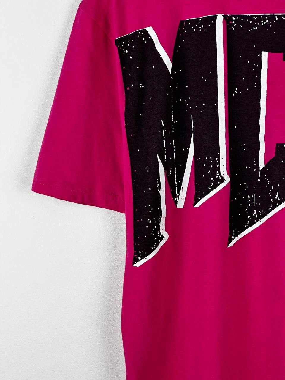 Alexander McQueen × MCQ Alexander Mcquine MCQ Pink Big Logo T Shirt Size S / US 4 / IT 40 - 6 Thumbnail
