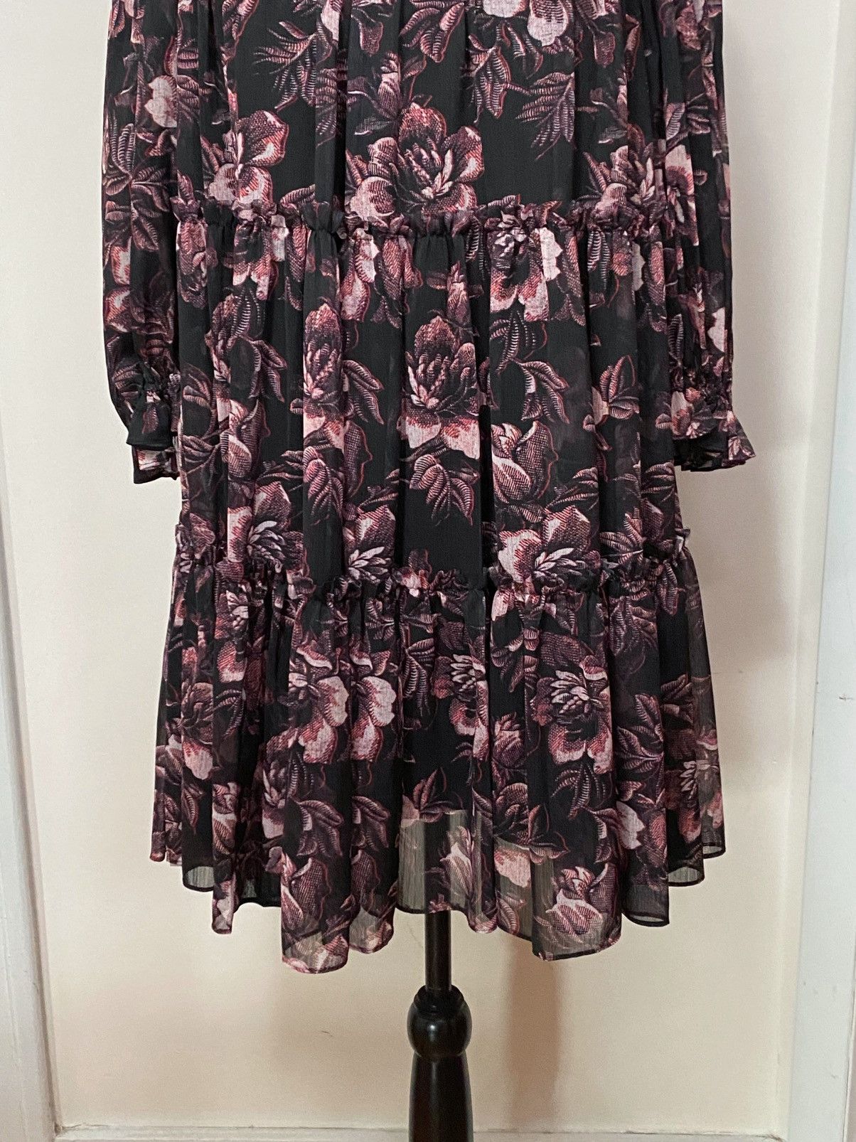 Ted Baker Ted Baker Printed Tiered Mini Swing Dress size 0 Size XS / US 0-2 / IT 36-38 - 6 Thumbnail