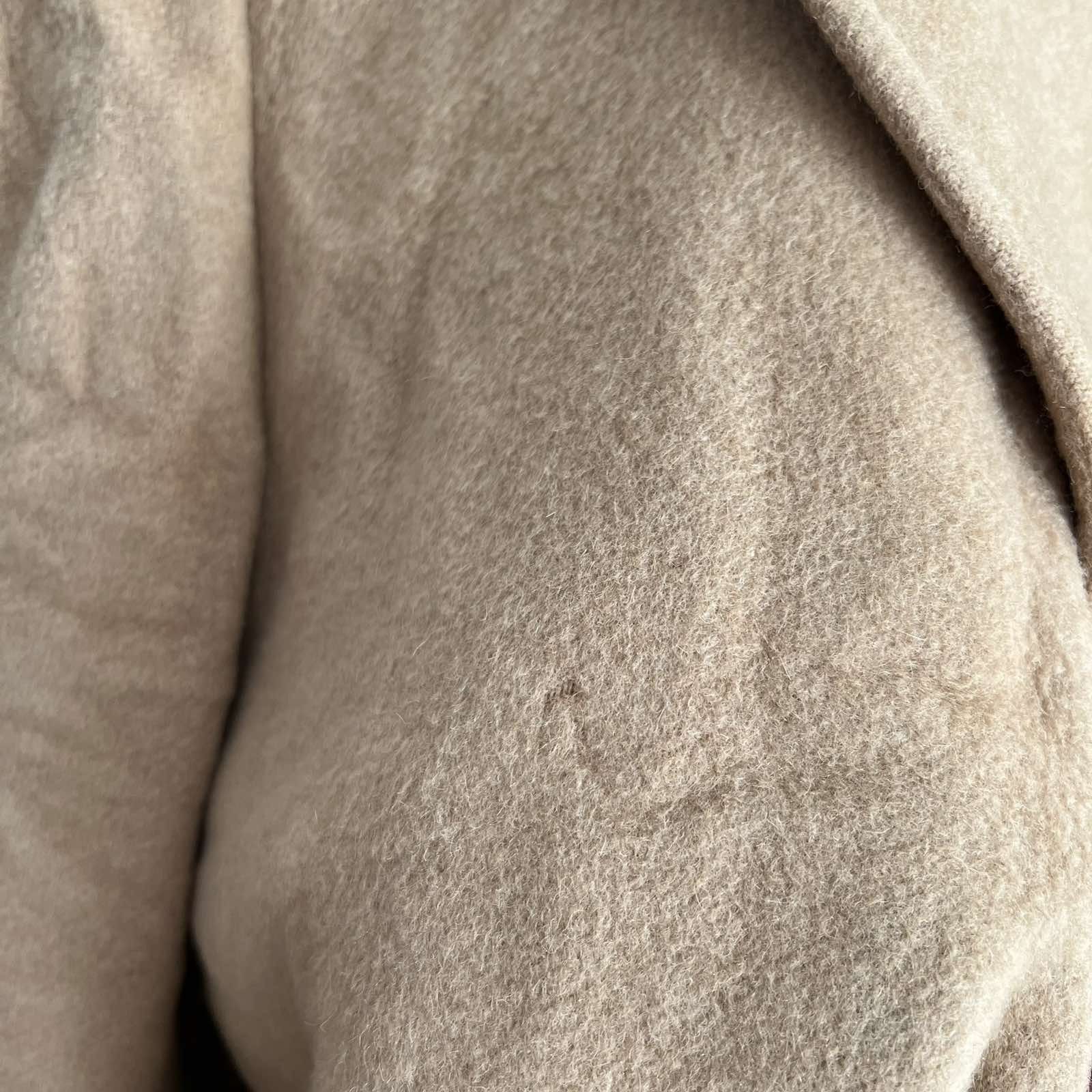 Burberry × Vintage VINTAGE LONG WOOL FLY COATS JACKET BURBERRYS HERRINGBONE Size US L / EU 52-54 / 3 - 11 Thumbnail