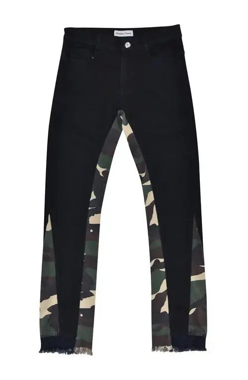 Vintage Camo Flare Denim Size US 32 / EU 48 - 4 Thumbnail