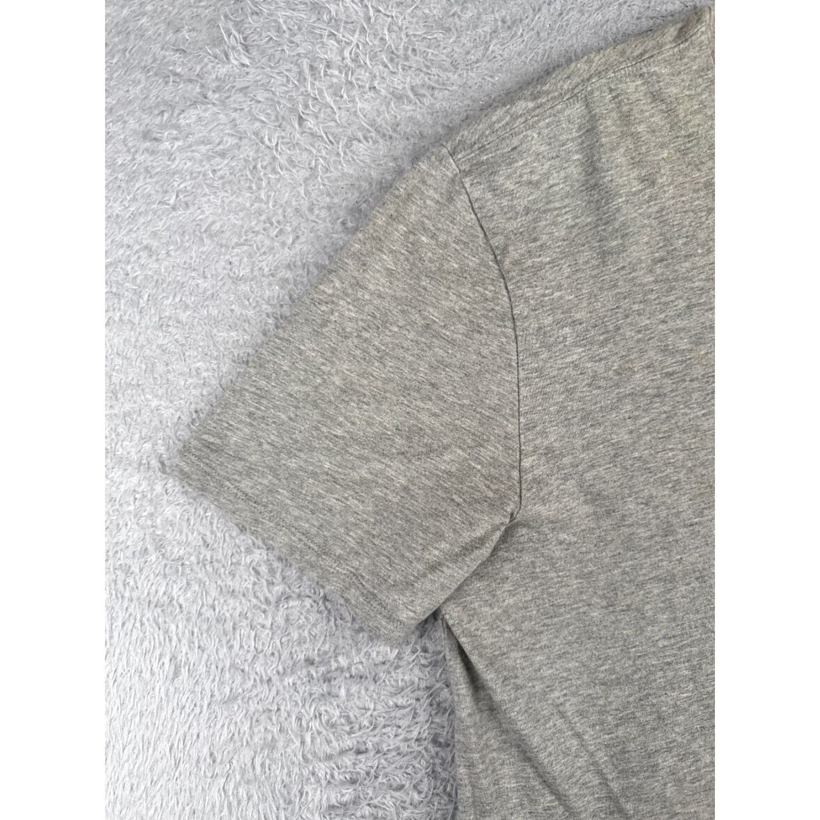Tommy Hilfiger Tommy Hilfiger Shirt Adult Large Gray Short Sleeve Crew Neck 100% Cotton Men Size US L / EU 52-54 / 3 - 3 Thumbnail