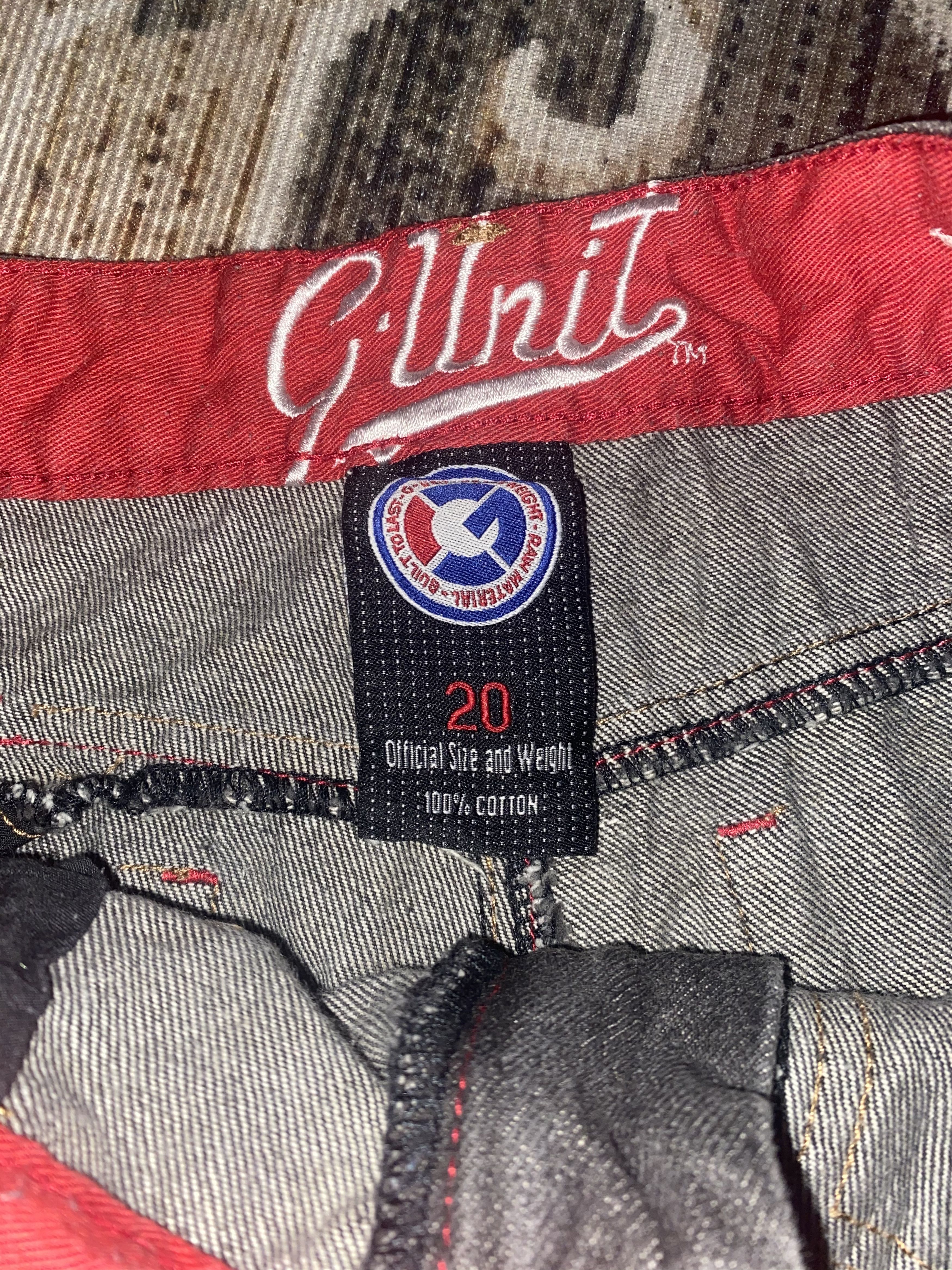 G-Unit × Vintage Baggy jorts Size US 31 - 3 Thumbnail