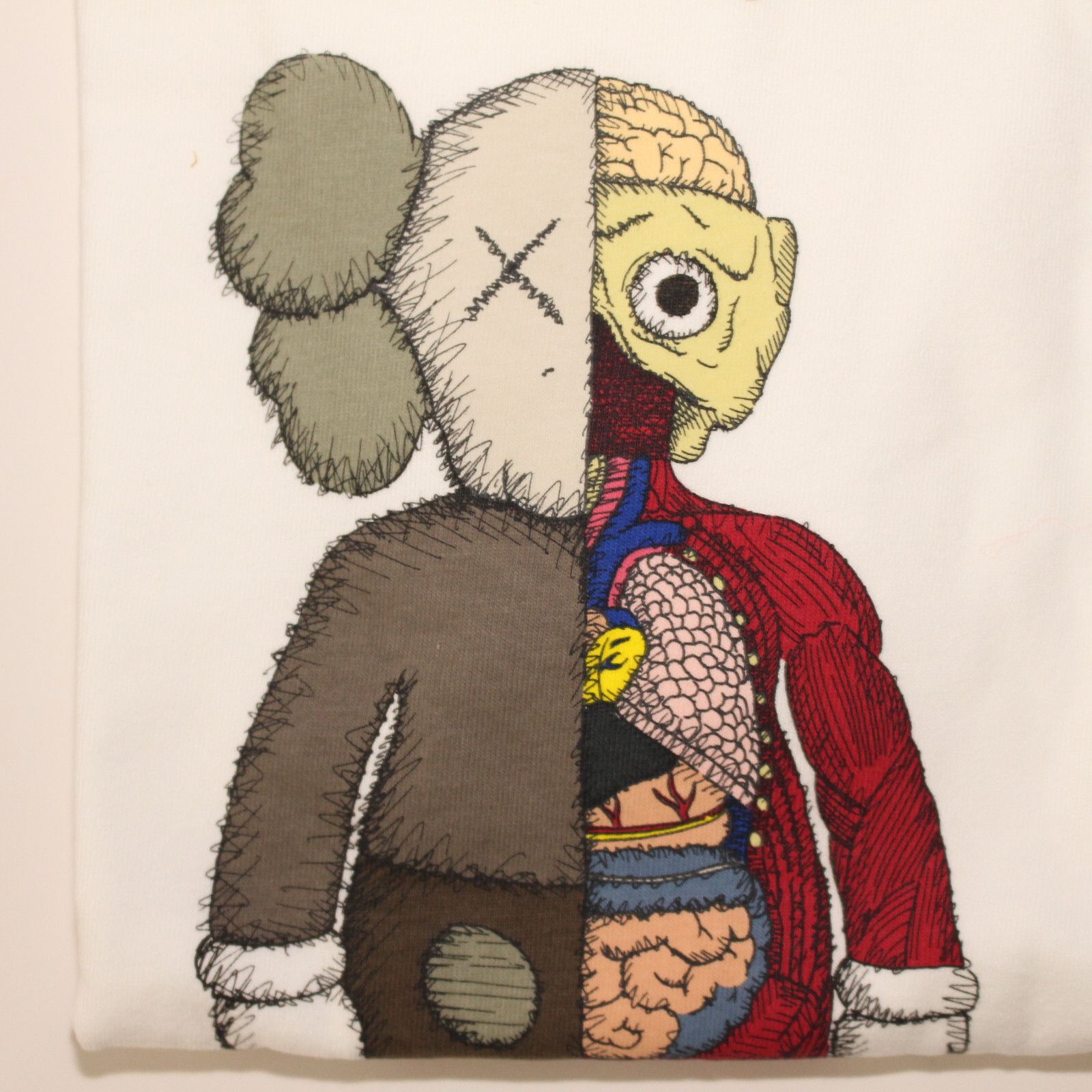 Kaws KAWS x Uniqlo Flayed Dissected Companion Tee - Size XS Size US XS / EU 42 / 0 - 3 Thumbnail