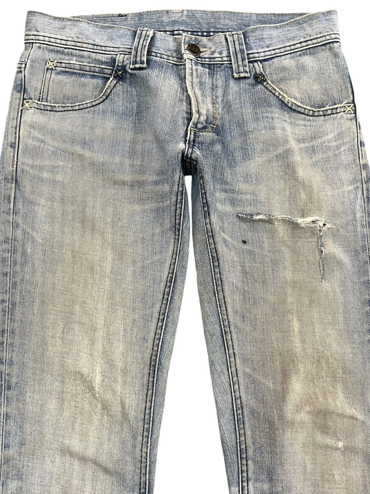 Lee Vintage Lee Riders Flare Bell Bottom Mudwash Denim Size US 32 / EU 48 - 2 Thumbnail