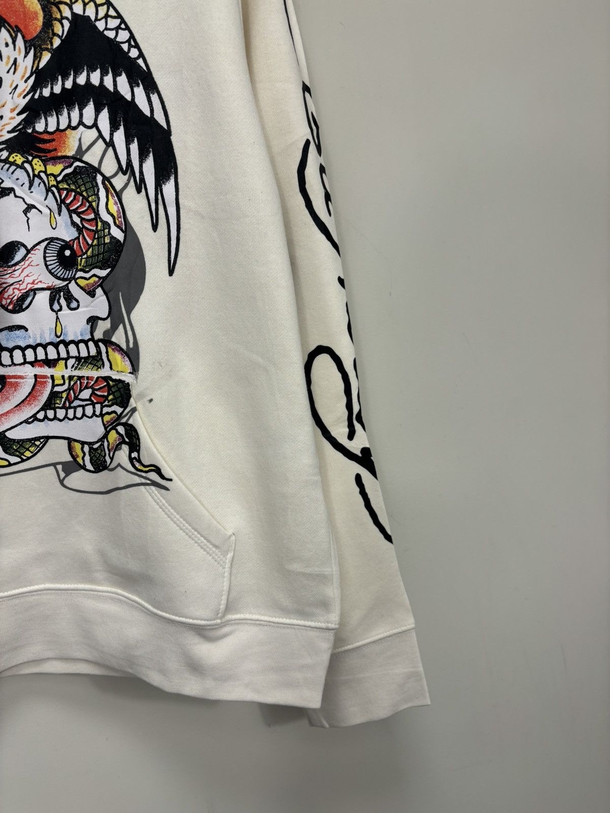 Ed Hardy Ed Hardy Tattoo Skull Eagle Logo NEW Hype Y2K Hoodie Size US M / EU 48-50 / 2 - 7 Thumbnail