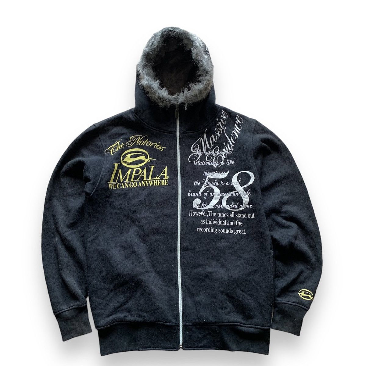 If Six Was Nine Impala fur hoodie - ifsixwasnine lgb style Size US M / EU 48-50 / 2 - 2 Thumbnail