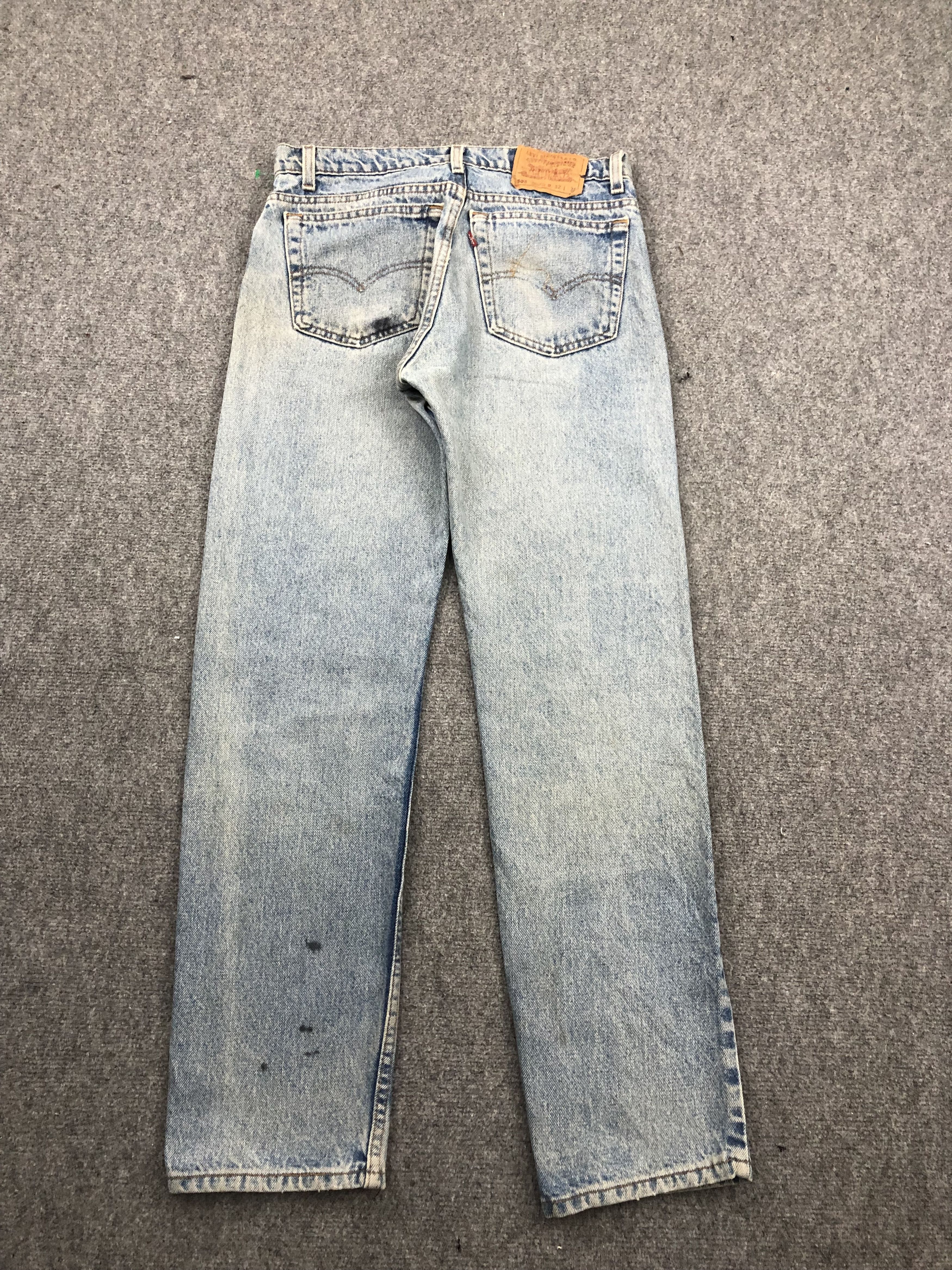 Levi's Vintage 90s Levis 505 Light Washed Jeans DPP0214 Size US 30 / EU 46 - 3 Thumbnail