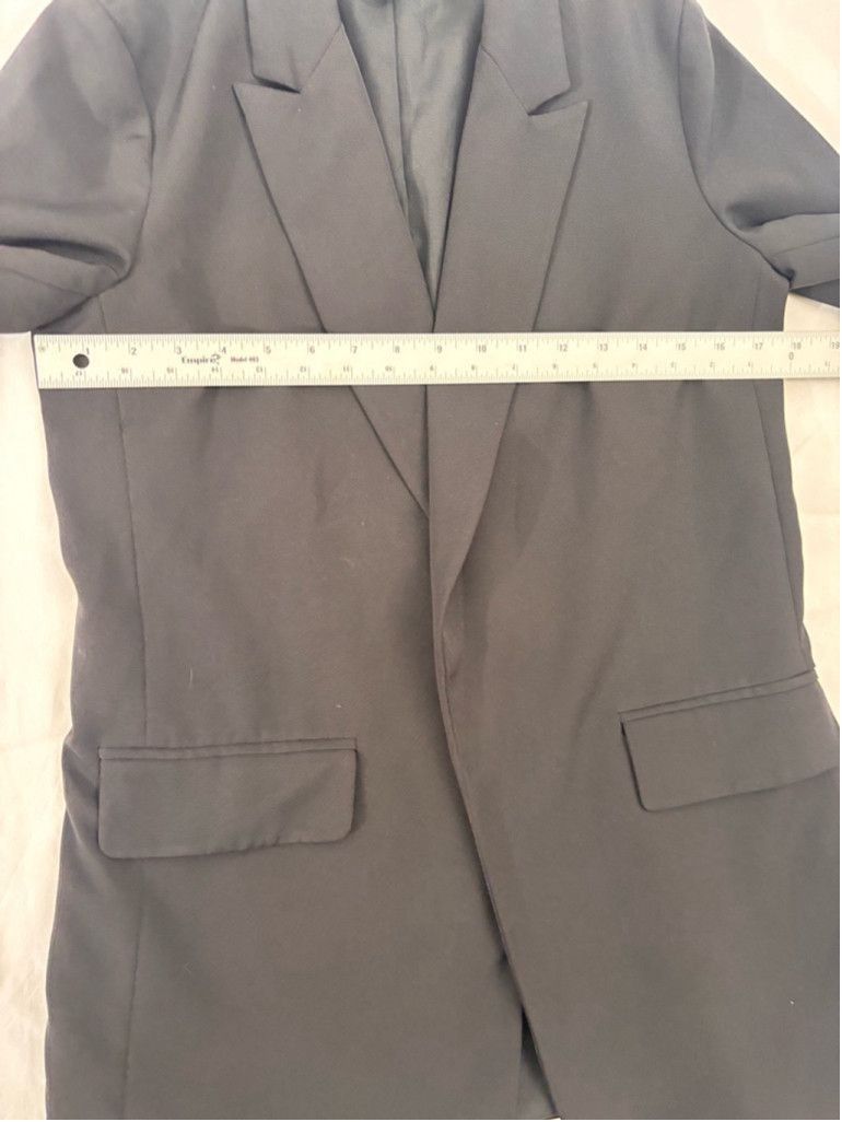 Forever 21 Women's Forever 21 Black Blazer Size L Size L / US 10 / IT 46 - 4 Thumbnail