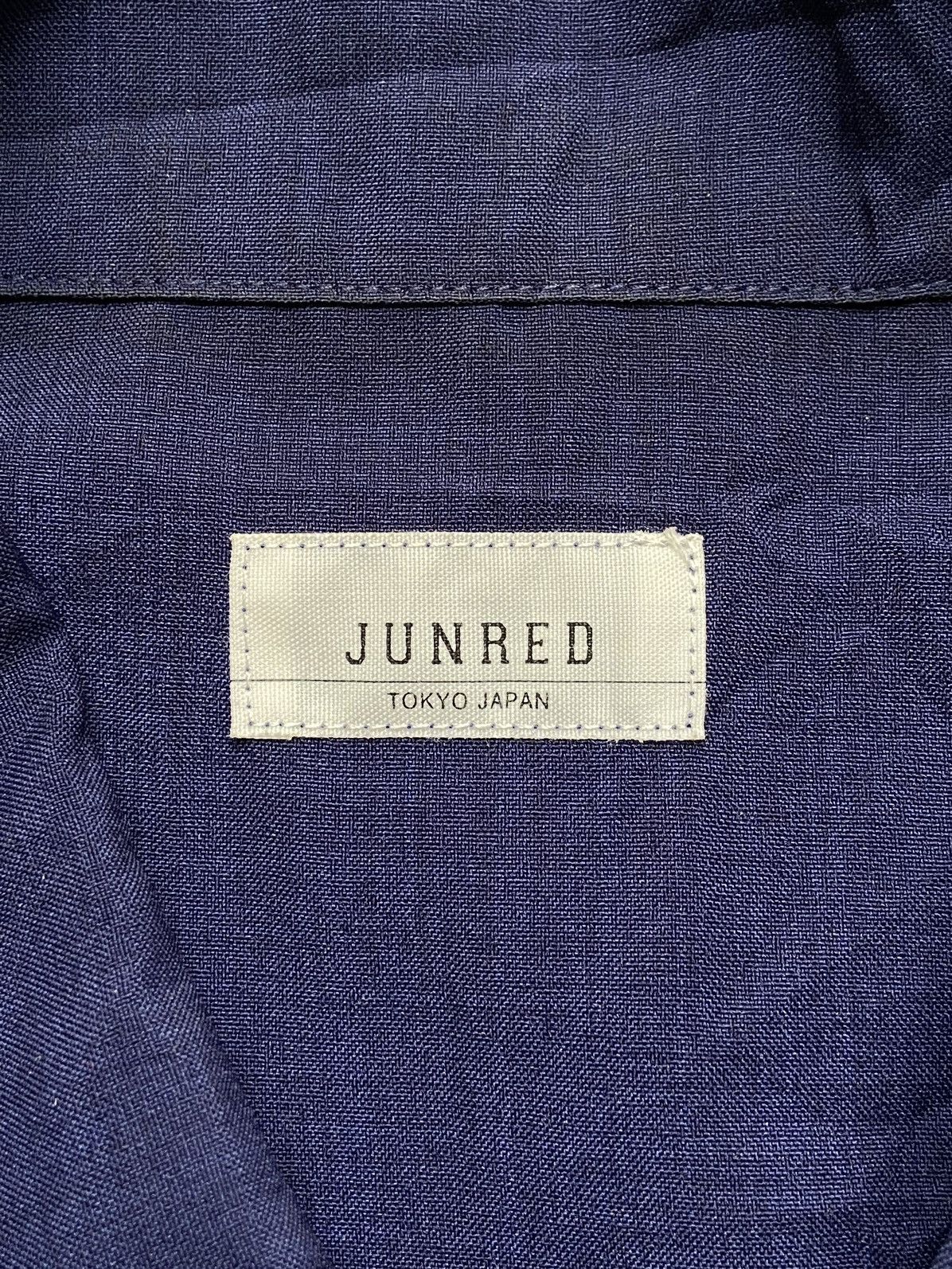 Designer × Japanese Brand × Jun Takahashi JUNRED TOKYO JAPAN Navy Shirt Size US XL / EU 56 / 4 - 6 Thumbnail
