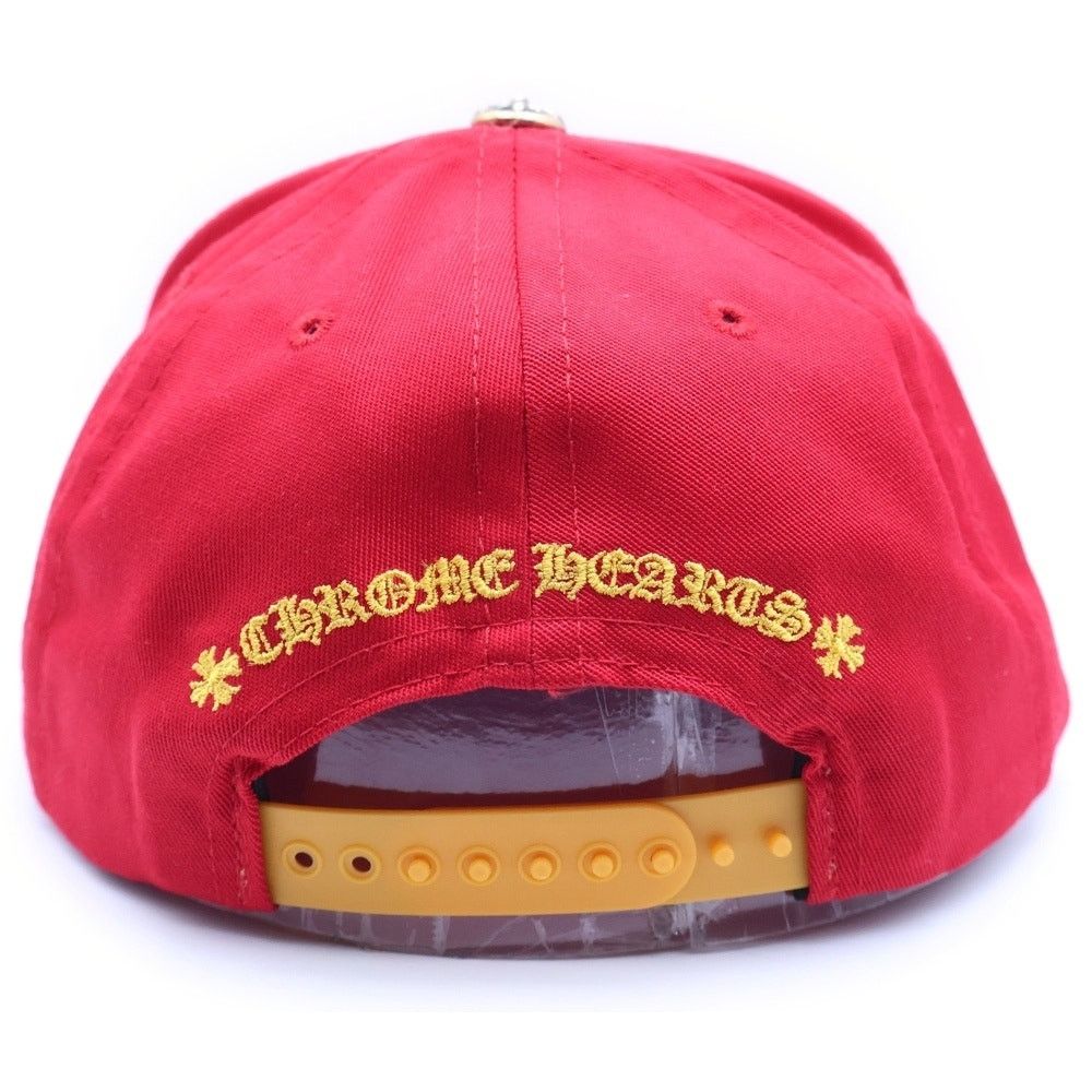 Chrome Hearts CHROME HEARTS Red Yellow Trucker Baseball Cap Size ONE SIZE - 2 Thumbnail