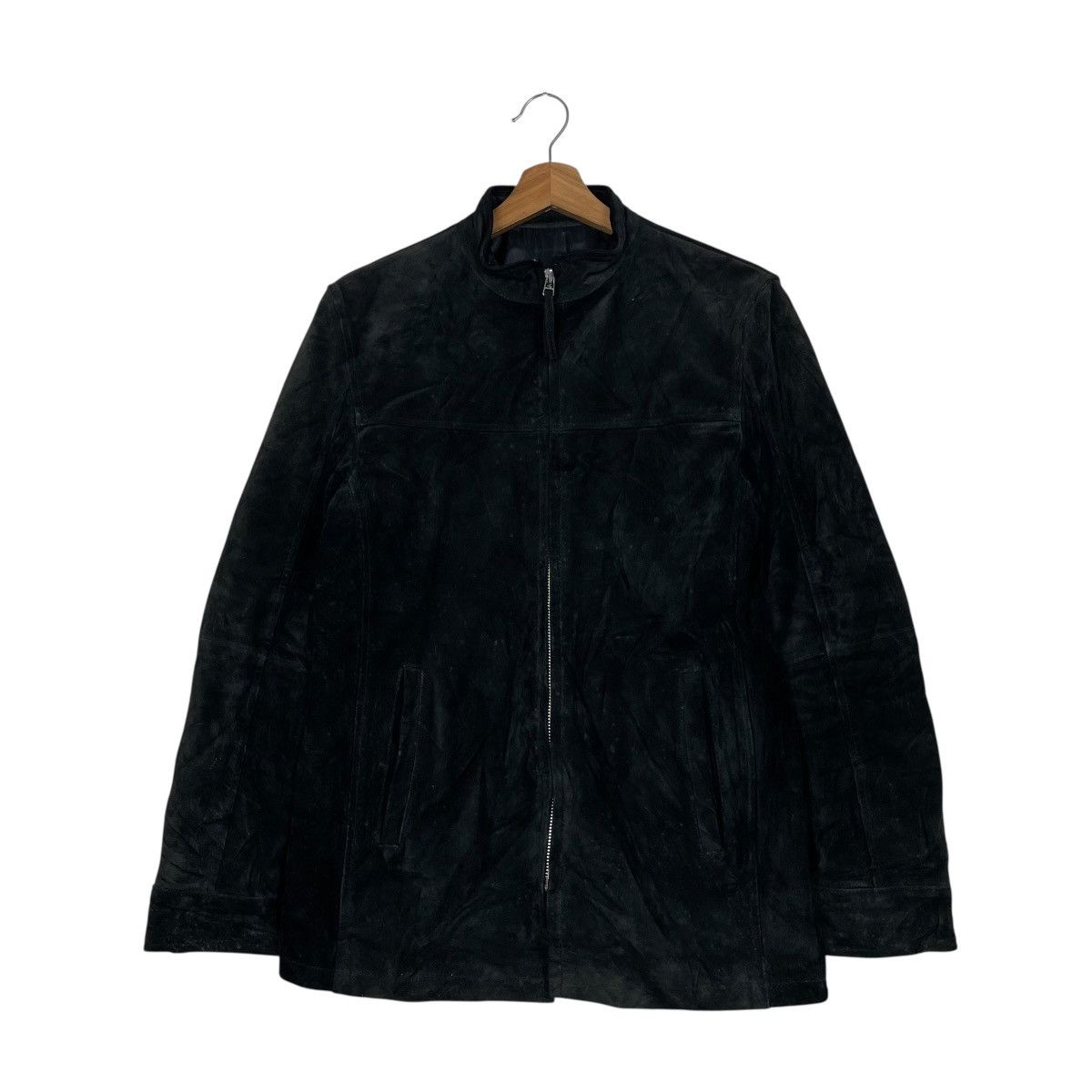 ABAHOUSE Abahouse Suede Leather Jacket Size US M / EU 48-50 / 2 - 1 Thumbnail