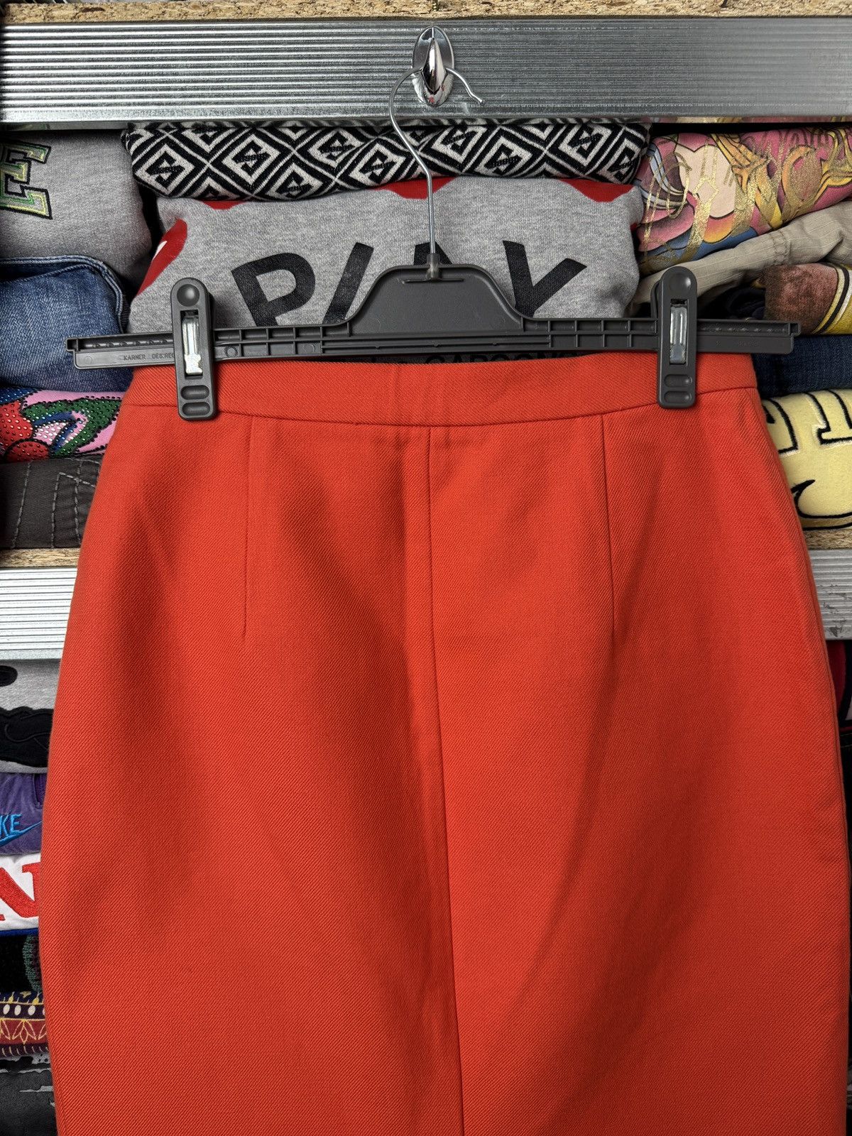 Prada Prada Luxury Orange skirt Size 42 Size 28" / US 6 / IT 42 - 7 Thumbnail