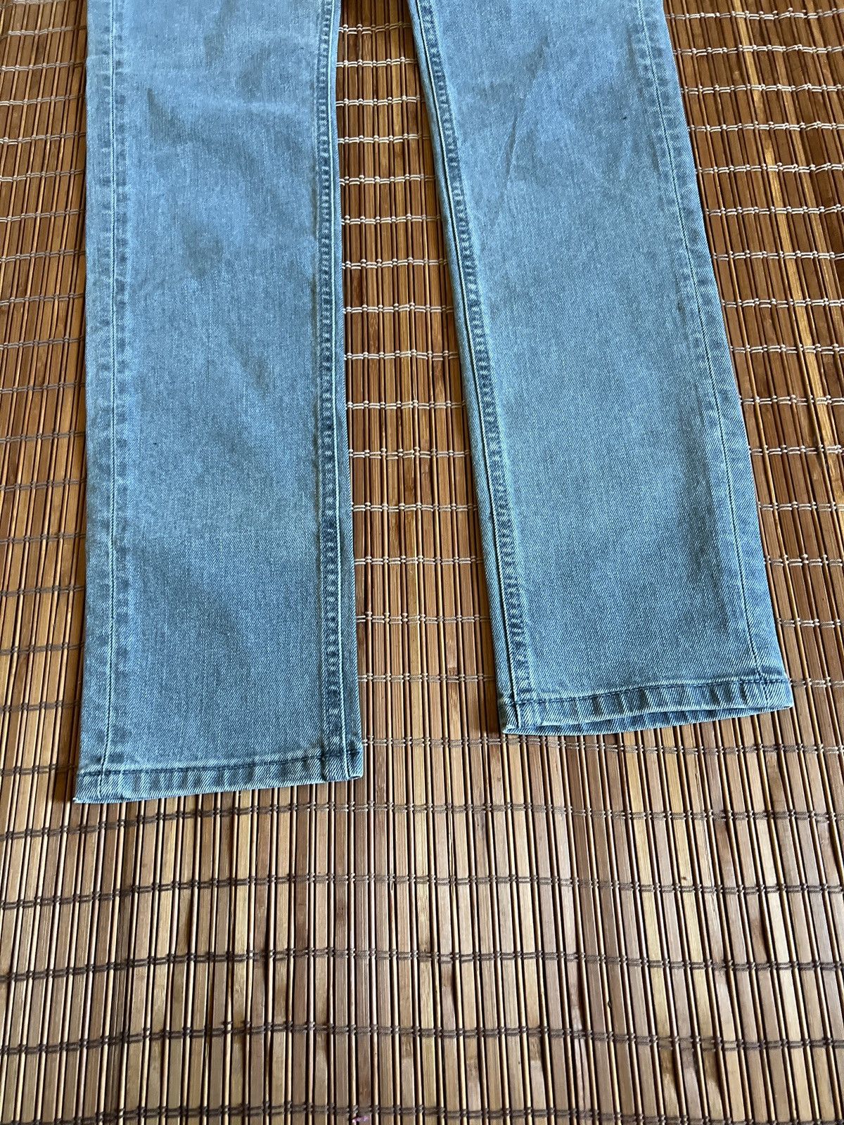 Surface To Air Surface to air jeans Light blue Dusted Denim Skinny jean Size 29" - 6 Thumbnail