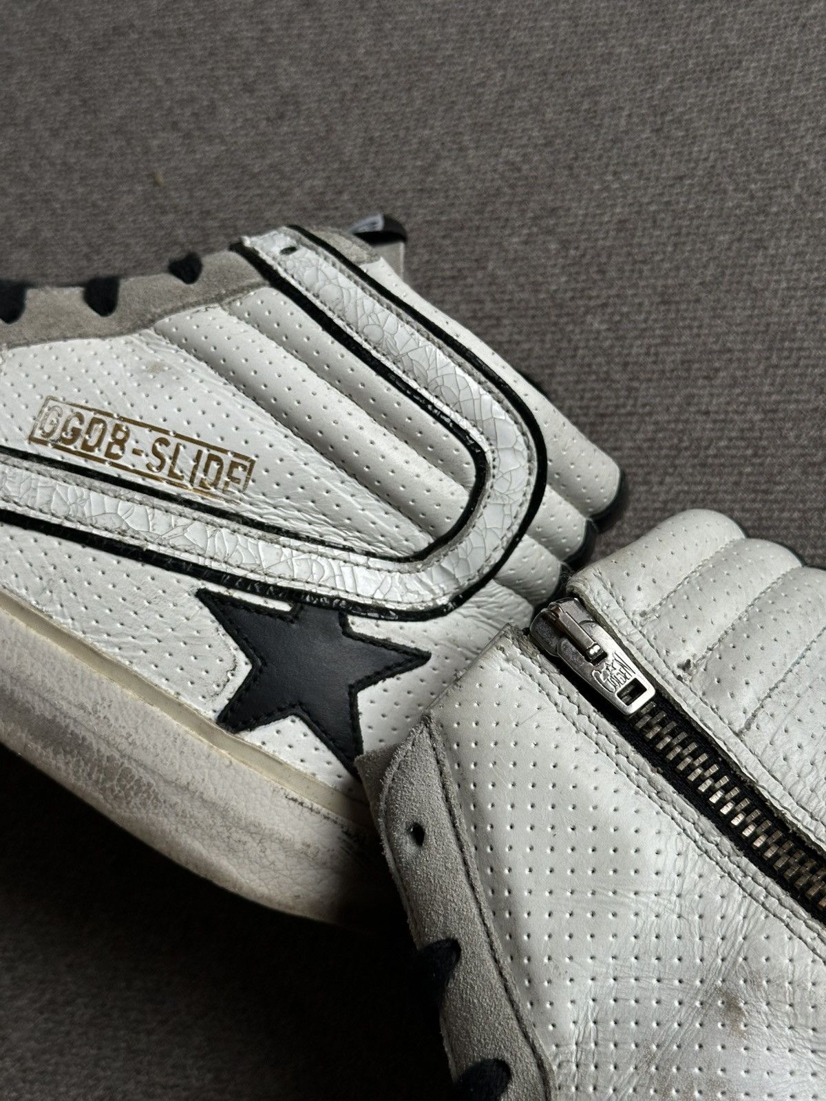 Golden Goose Golden Goose Deluxe Brand GGDB Slide high sneakers women's Size US 10 / IT 40 - 5 Thumbnail
