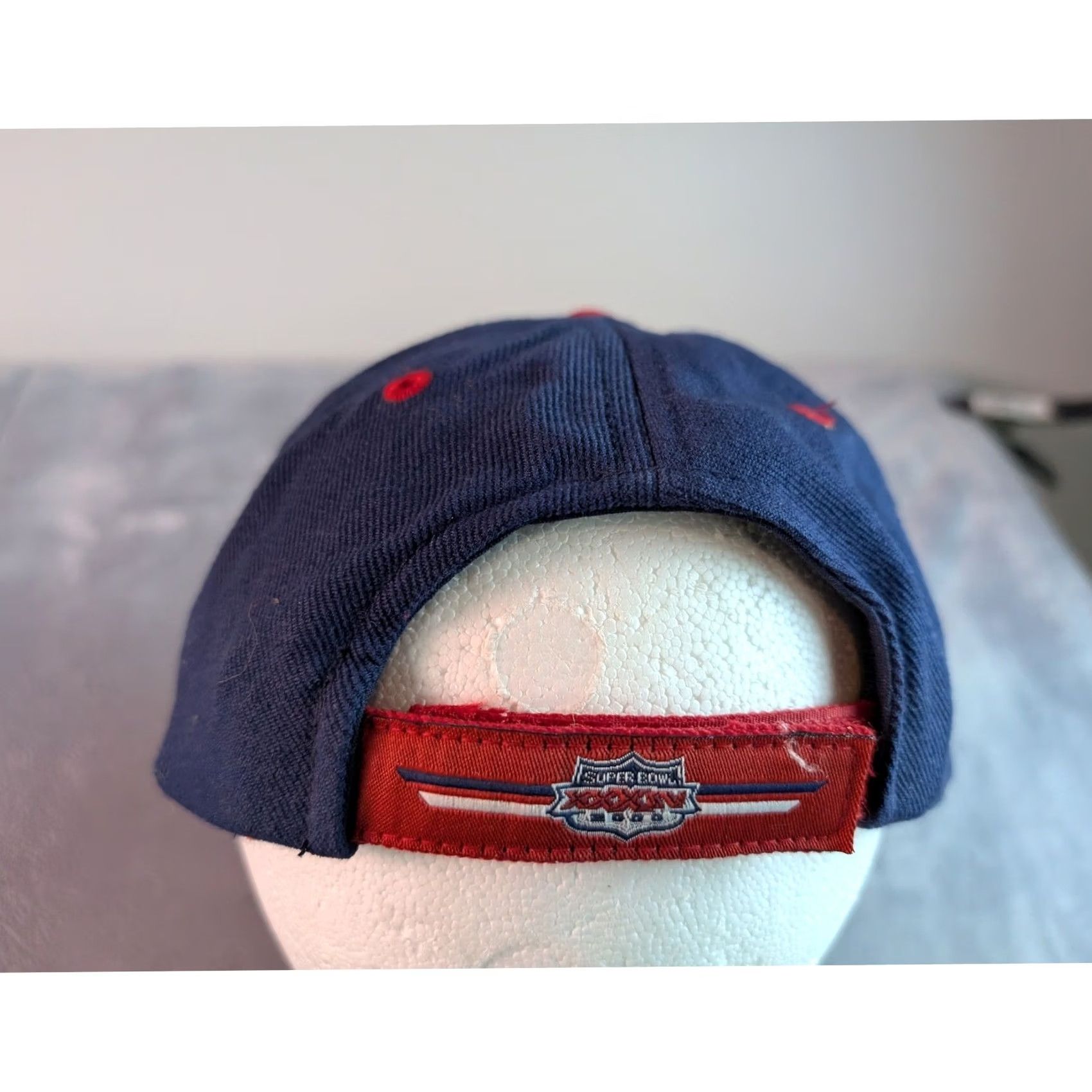 American Needle VINTAGE American Needle Rams Hat Navy Blue Mens OSFM Baseball Cap Size ONE SIZE - 3 Thumbnail