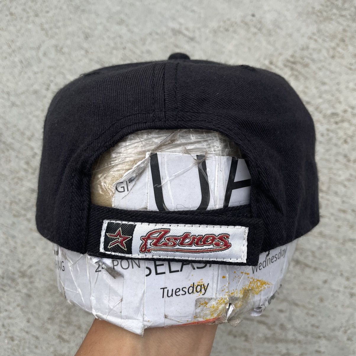 New Era Houston astros with unique felcro Size ONE SIZE - 4 Thumbnail