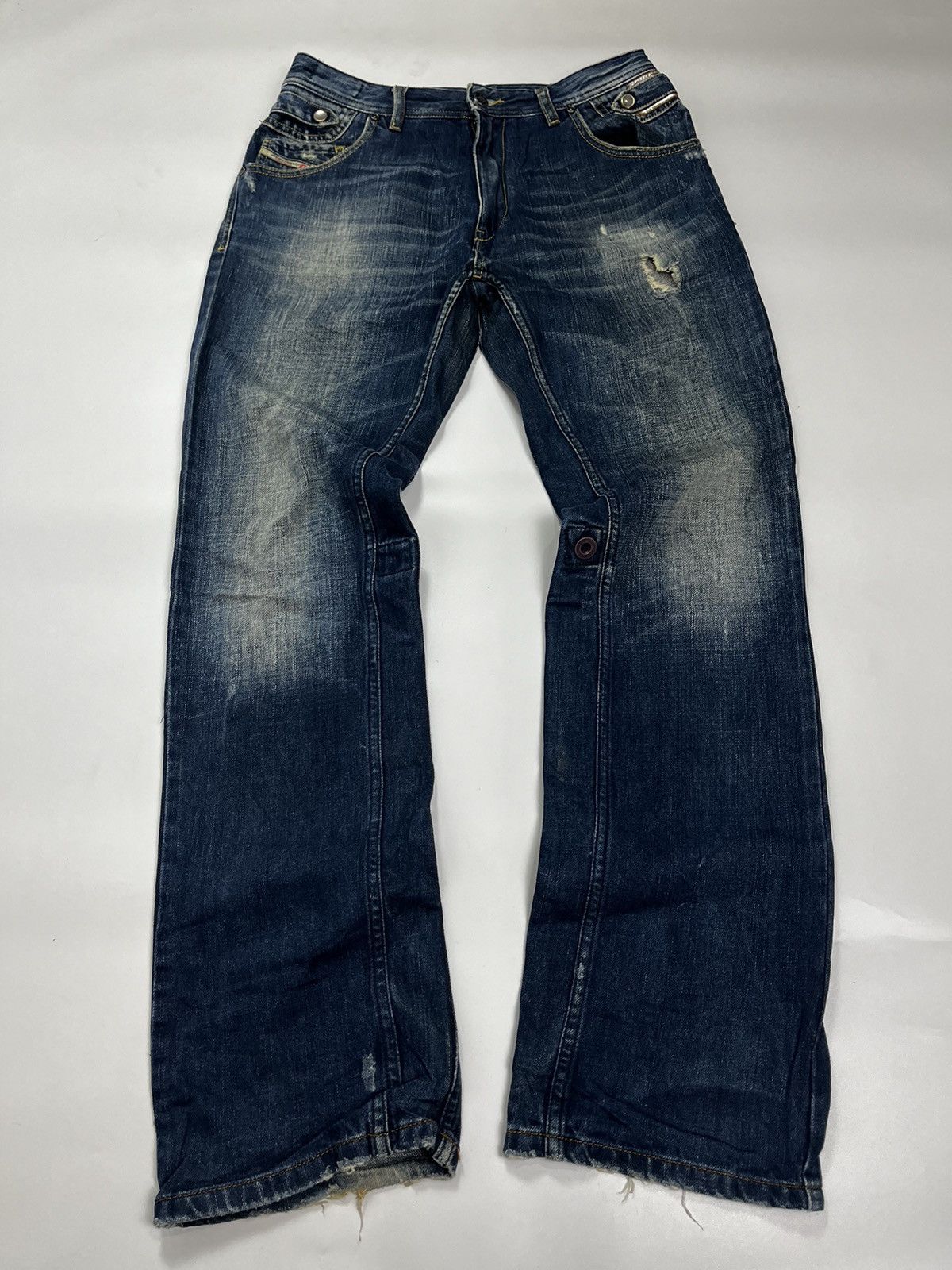 Diesel × Japanese Brand diesel extreme wellness distressed jeans pant wash Size US 30 / EU 46 - 3 Thumbnail