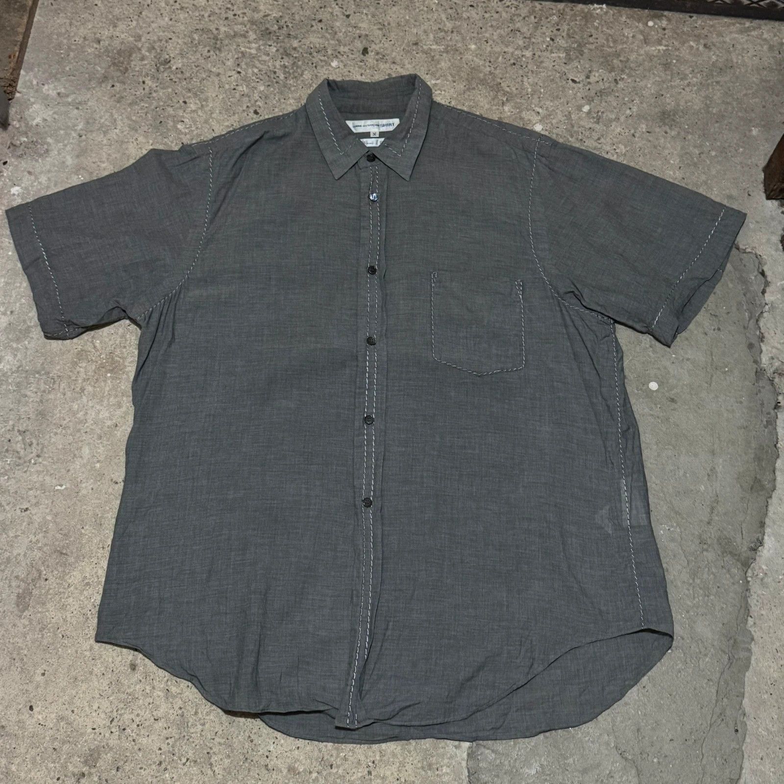 Comme des Garcons Comme des Garçons shirts short sleeve shirt Size US XL / EU 56 / 4 - 1 Thumbnail