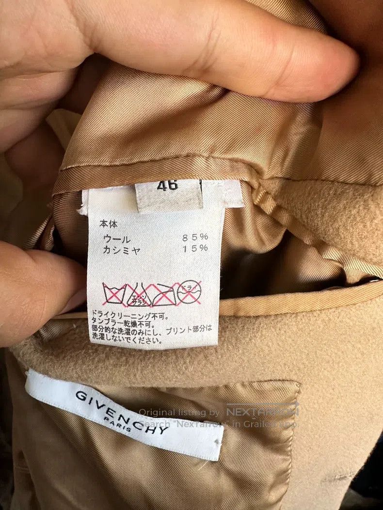 Givenchy Givenchy Khaki Camel Long Tweed Duster Coat Trench Size US S / EU 44-46 / 1 - 5 Thumbnail