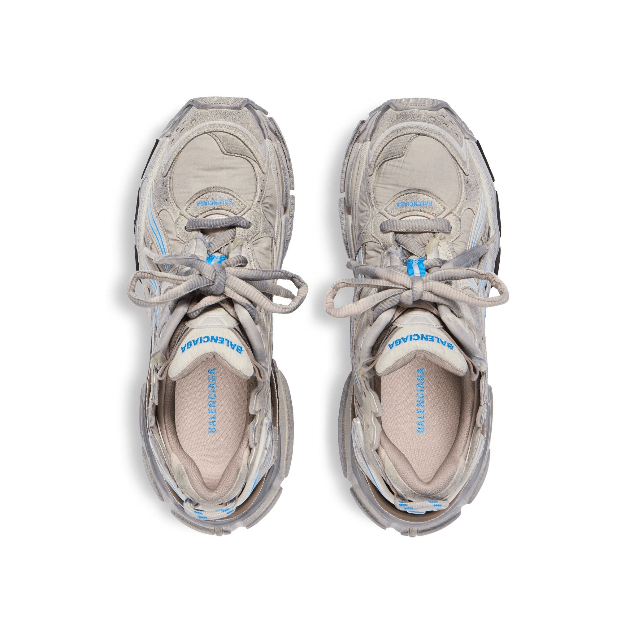 Balenciaga o1bcso1str0126 Runner Sneakers in Multicolor Size US 10 / IT 40 - 4 Thumbnail