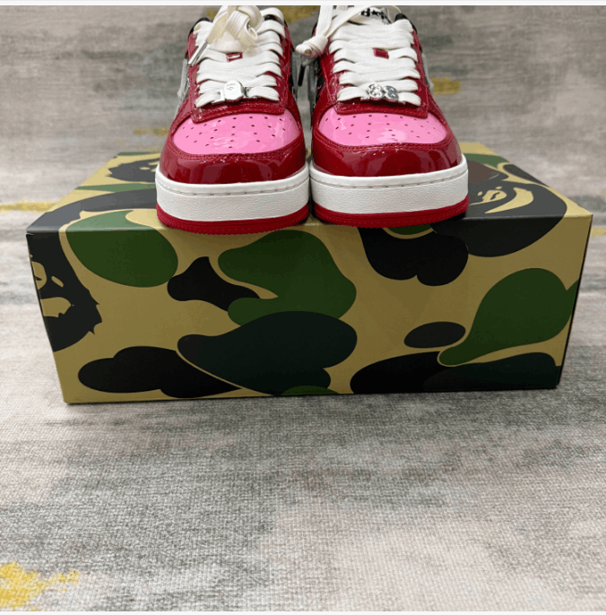 Bape Retro washed comfortable low top board shoes Size US 8 / EU 41 - 3 Thumbnail