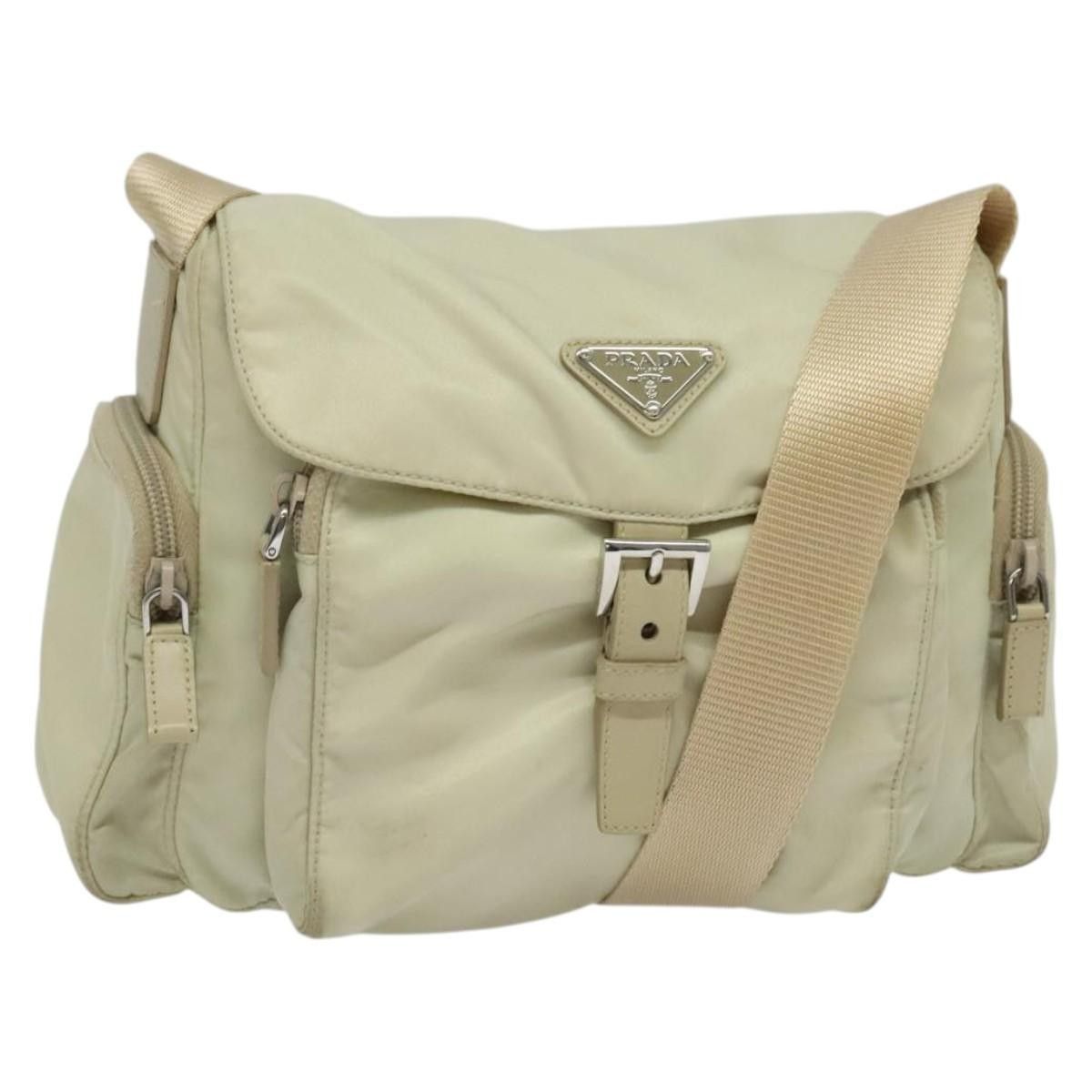 Prada Prada Side Pocket Flap Messenger Bag Tessuto Size ONE SIZE - 1 Thumbnail