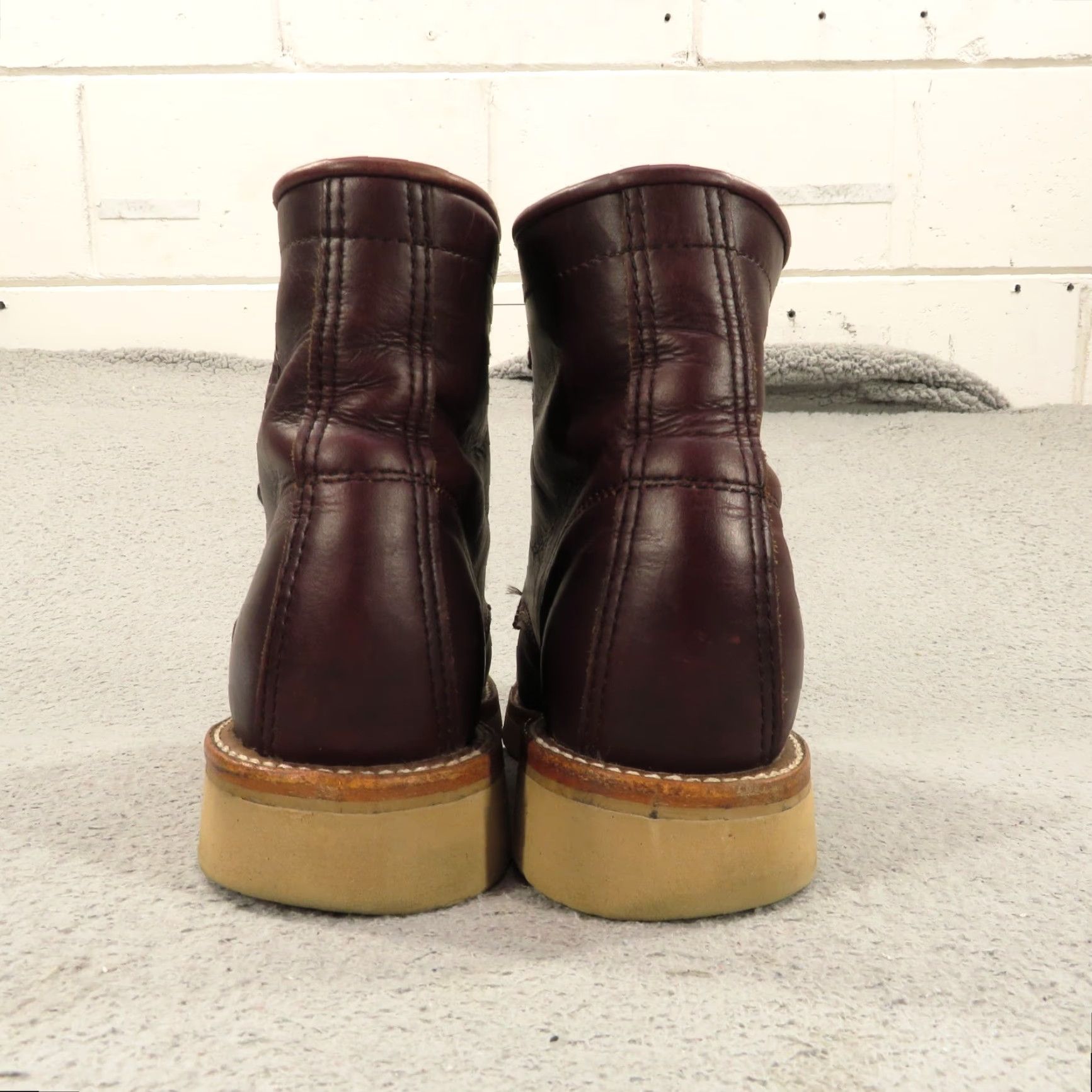 Chippewa Chippewa Boots Womens 9 6" Lace Up Service Oxblood Leather Vintage Made in USA Casual Combat Ankle Boots Mens? No gender. Size US 9 / IT 39 - 7 Thumbnail