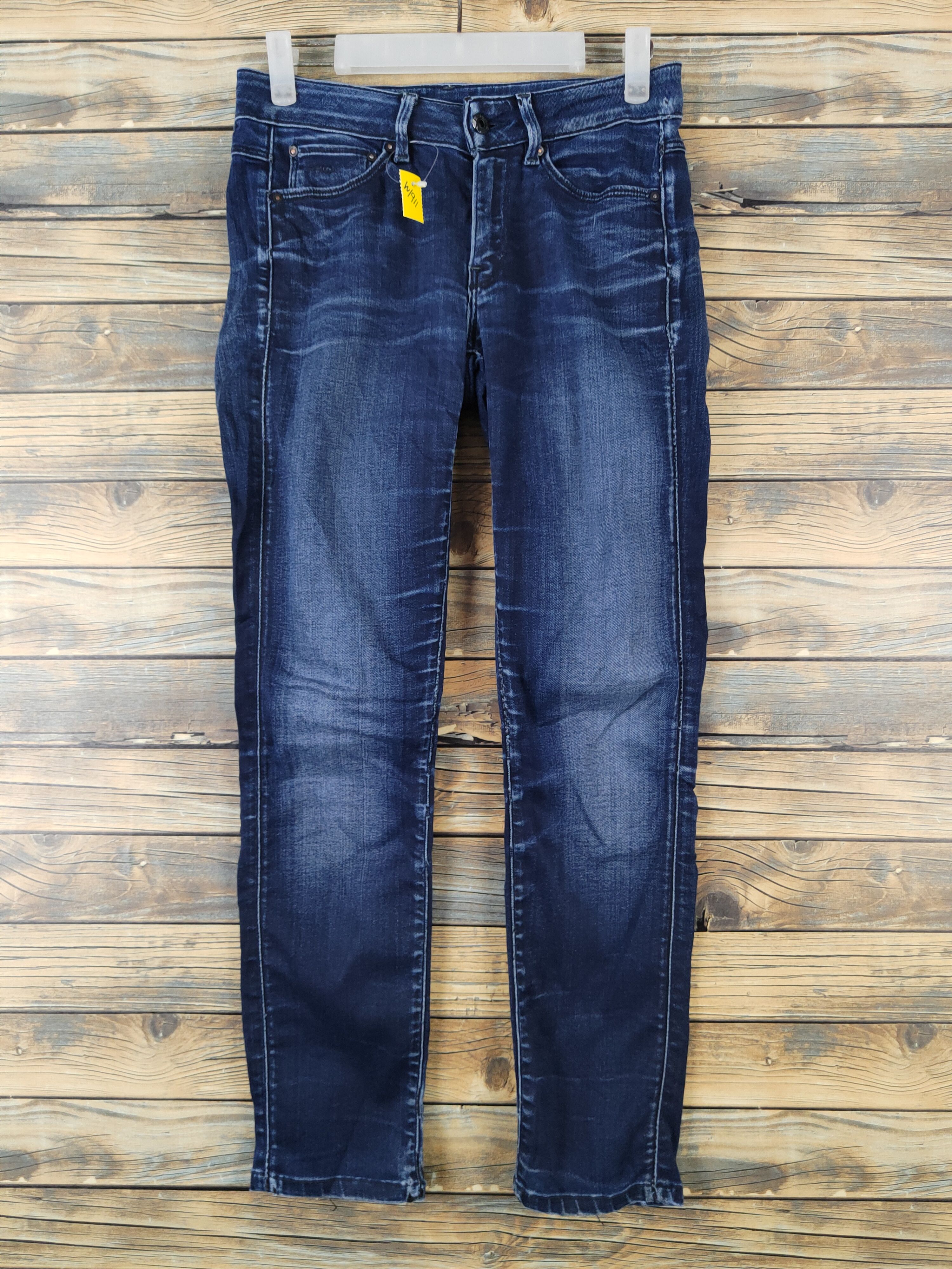 G-Star G Star Raw Dark Blue Distressed Ripped denim Jeans #W1911 Size US 28 / EU 44 - 1 Thumbnail