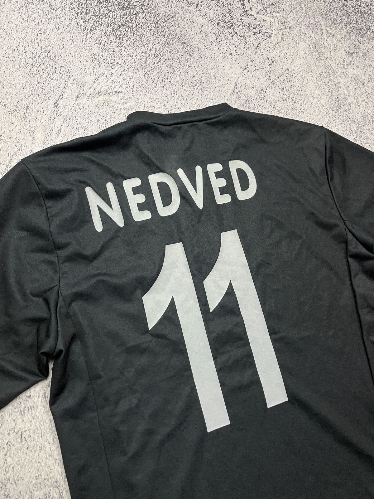 Lotto Sport Vintage Juventus 2001/02 Away Soccer Jersey Nedved #11 Rare Size US S / EU 44-46 / 1 - 16 Thumbnail