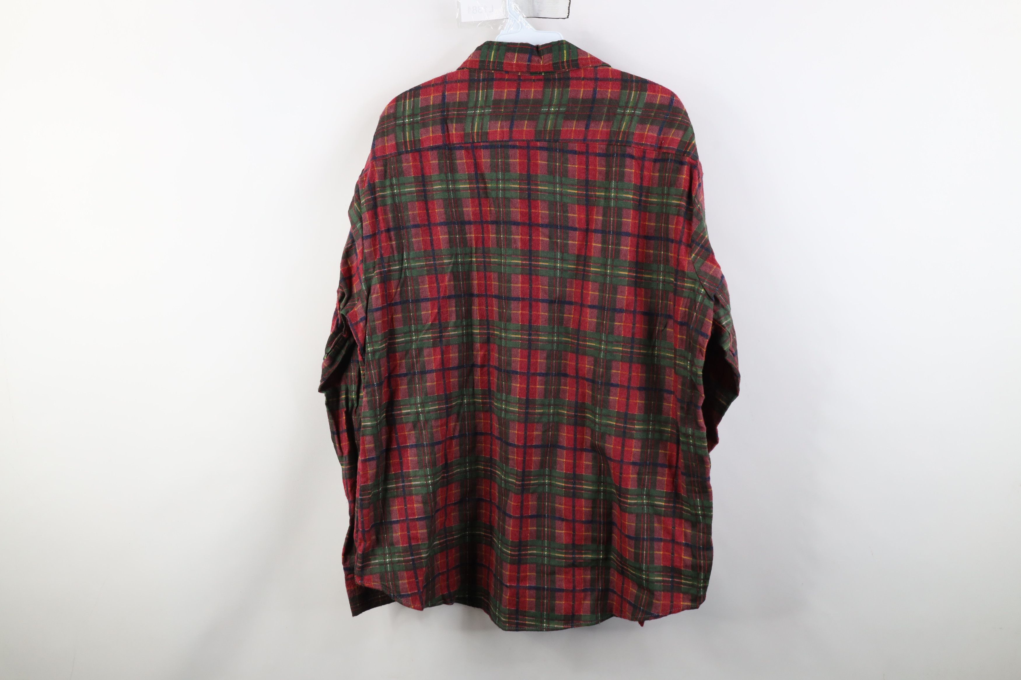 Vintage Deadstock Vintage 70s Streetwear Collared Button Shirt Plaid Size US L / EU 52-54 / 3 - 10 Thumbnail