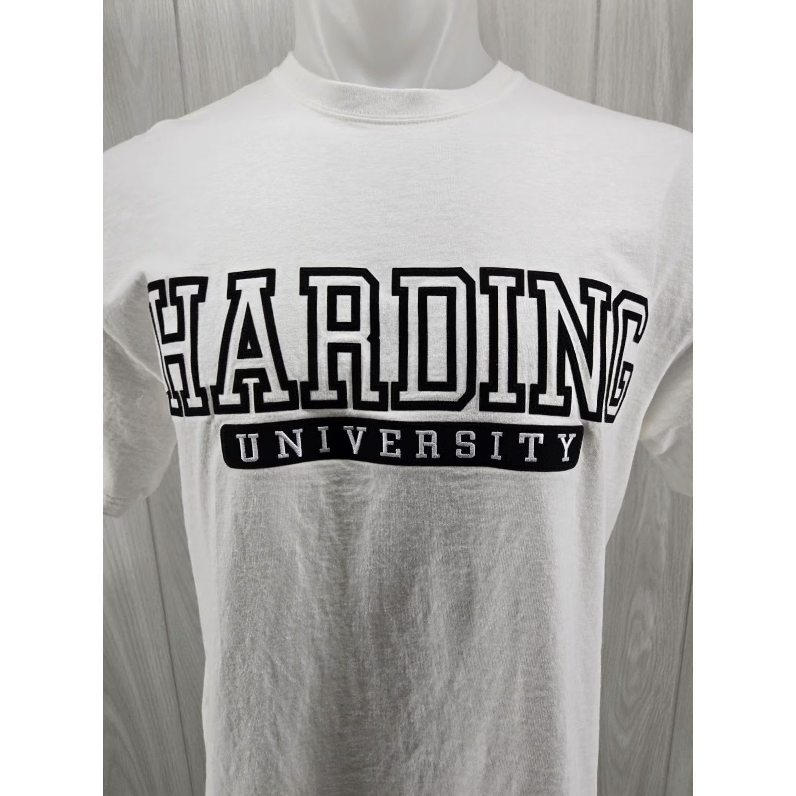 Jansport Harding University White T-Shirt Size Large Mens T-Shirt Cotton Crew Neck Short Sleeve Size US L / EU 52-54 / 3 - 3 Thumbnail