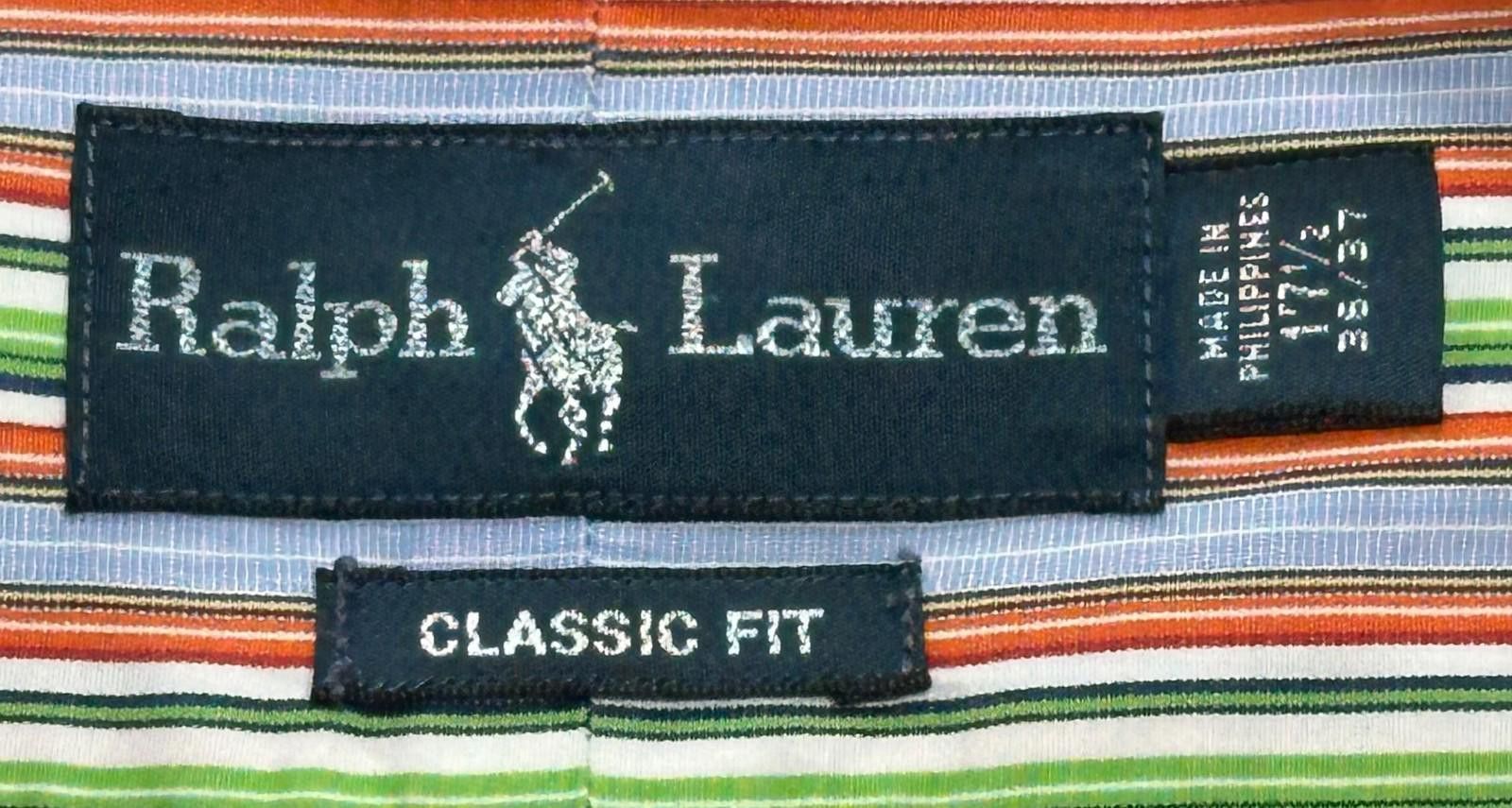 Lauren Ralph Lauren Ralph Lauren Classic Oxford Button Up Multicolored Mens XL Size US XL / EU 56 / 4 - 7 Thumbnail