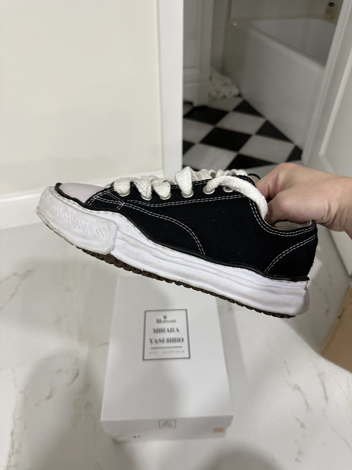 MAISON MIHARA Peterson Canvas Low OG Sole