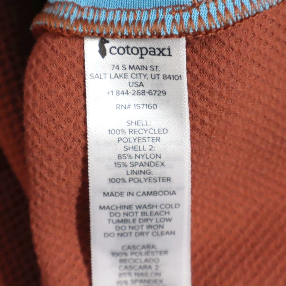 Cotopaxi Cotopaxi Abrazo 1/2 Zip Fleece Colorblock Mock Long Sleeve Sweater Men's M Size US M / EU 48-50 / 2 - 7 Thumbnail