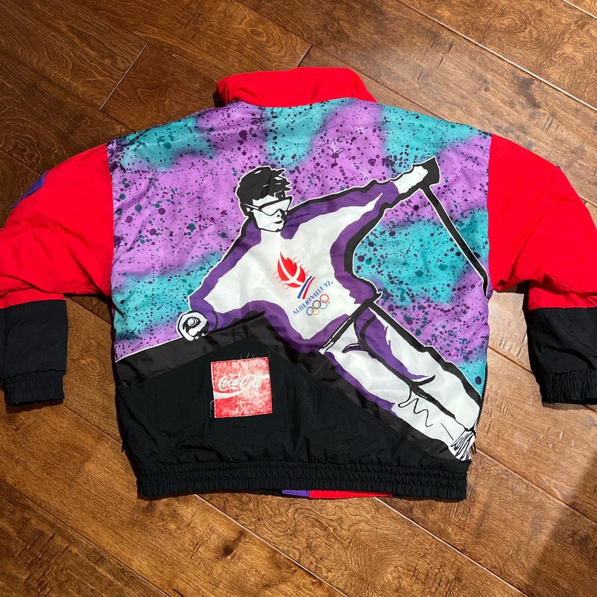 Coca Cola × Vintage Vintage Coca Cola 1992 Winter Olympic Ski Jacket Size US L / EU 52-54 / 3 - 2 Thumbnail