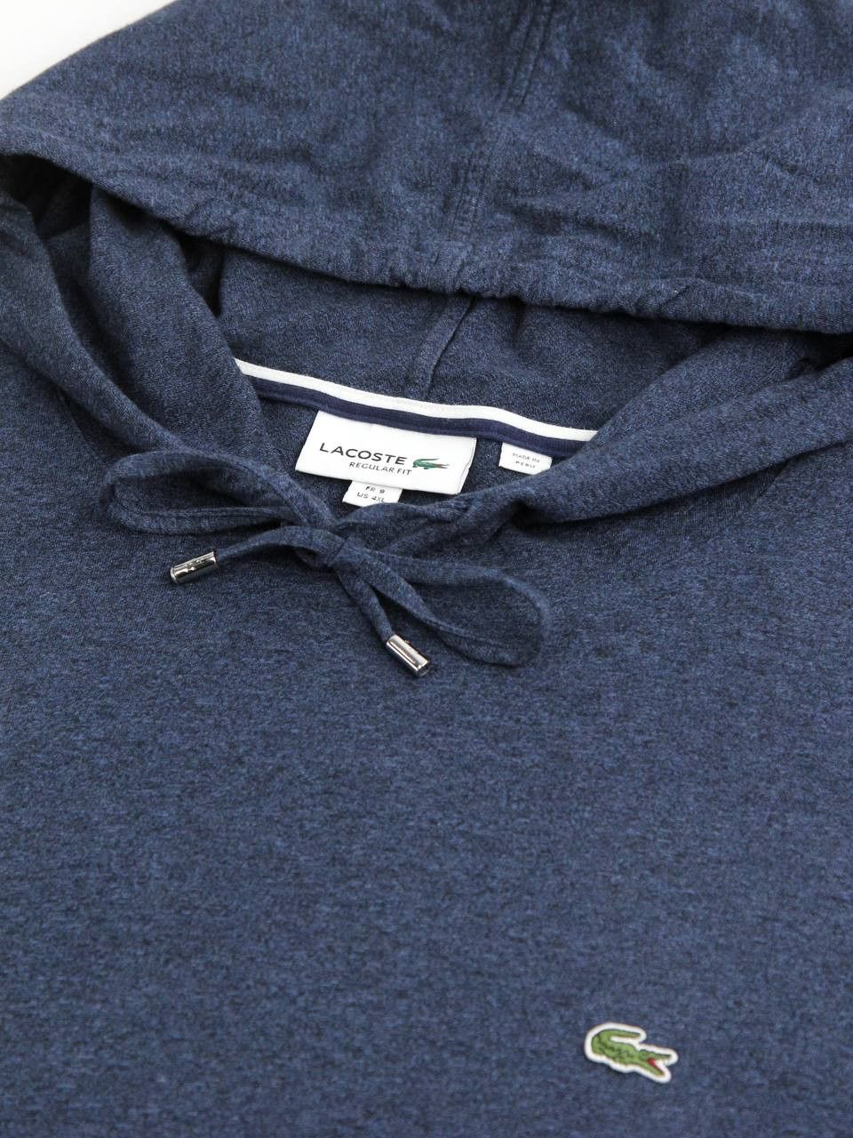 Lacoste LACOSTE Knitted lightweight hoodie with logo Size US XXL / EU 58 / 5 - 8 Thumbnail