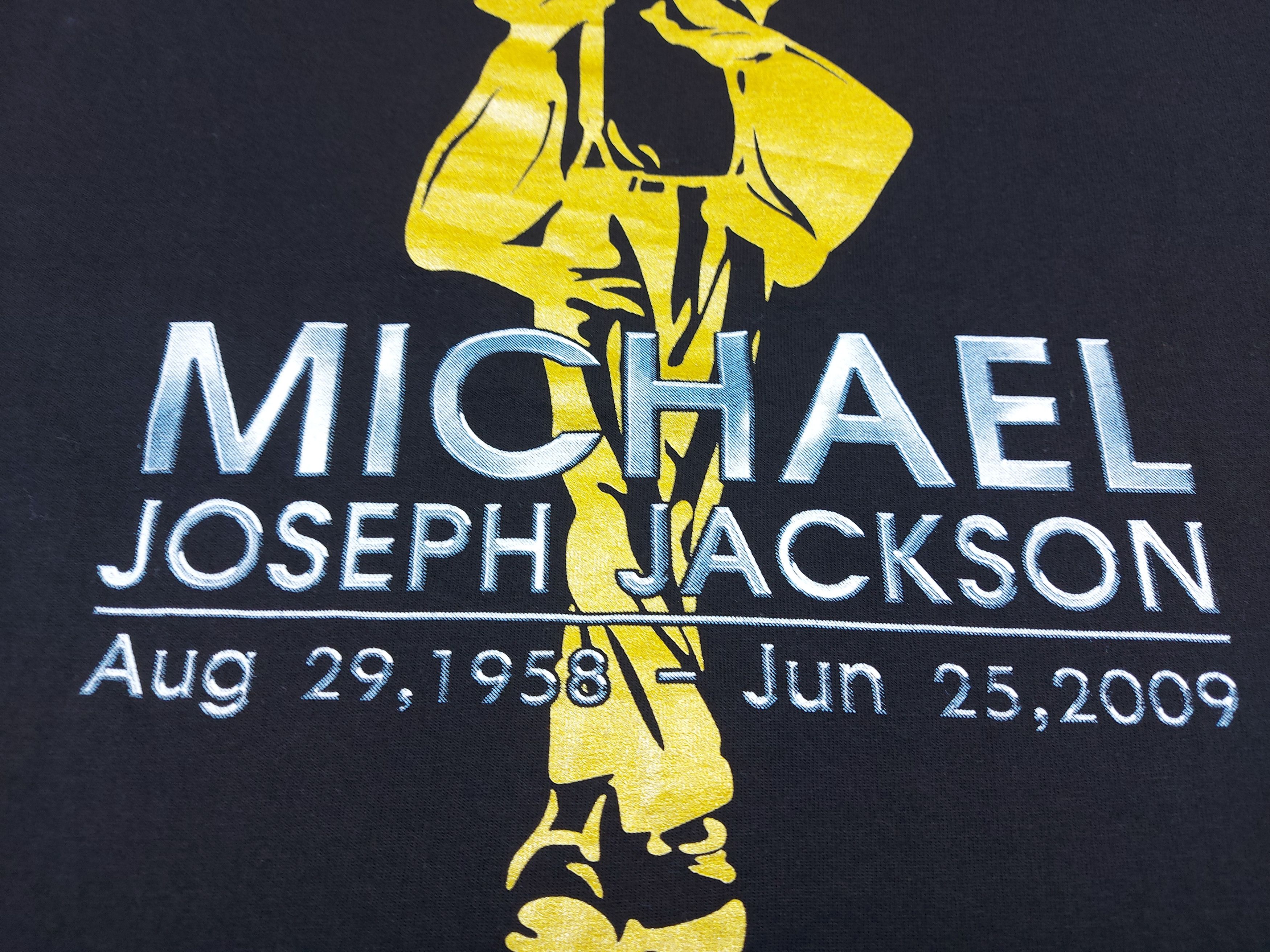 Michael Jackson Y2K Michael Jackson King Of Pop Memorial Single-Stitch TEE Size US M / EU 48-50 / 2 - 10 Thumbnail