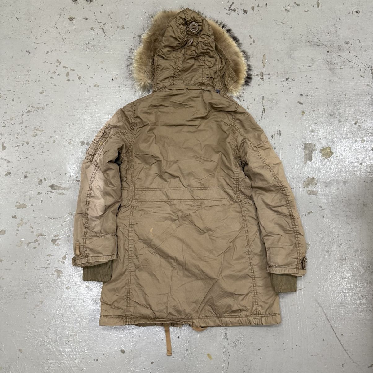 If Six Was Nine Racoon Fur Style Hoodie Parka Jacket Eeni Meeni Lgb style Size US M / EU 48-50 / 2 - 2 Thumbnail