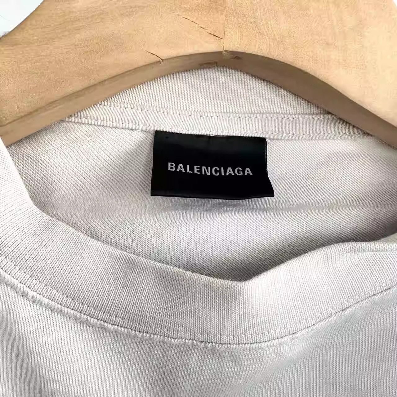 Balenciaga Balenciaga FW22 Color Matching Fake Two Striped Lapel Shirt Size US L / EU 52-54 / 3 - 3 Thumbnail